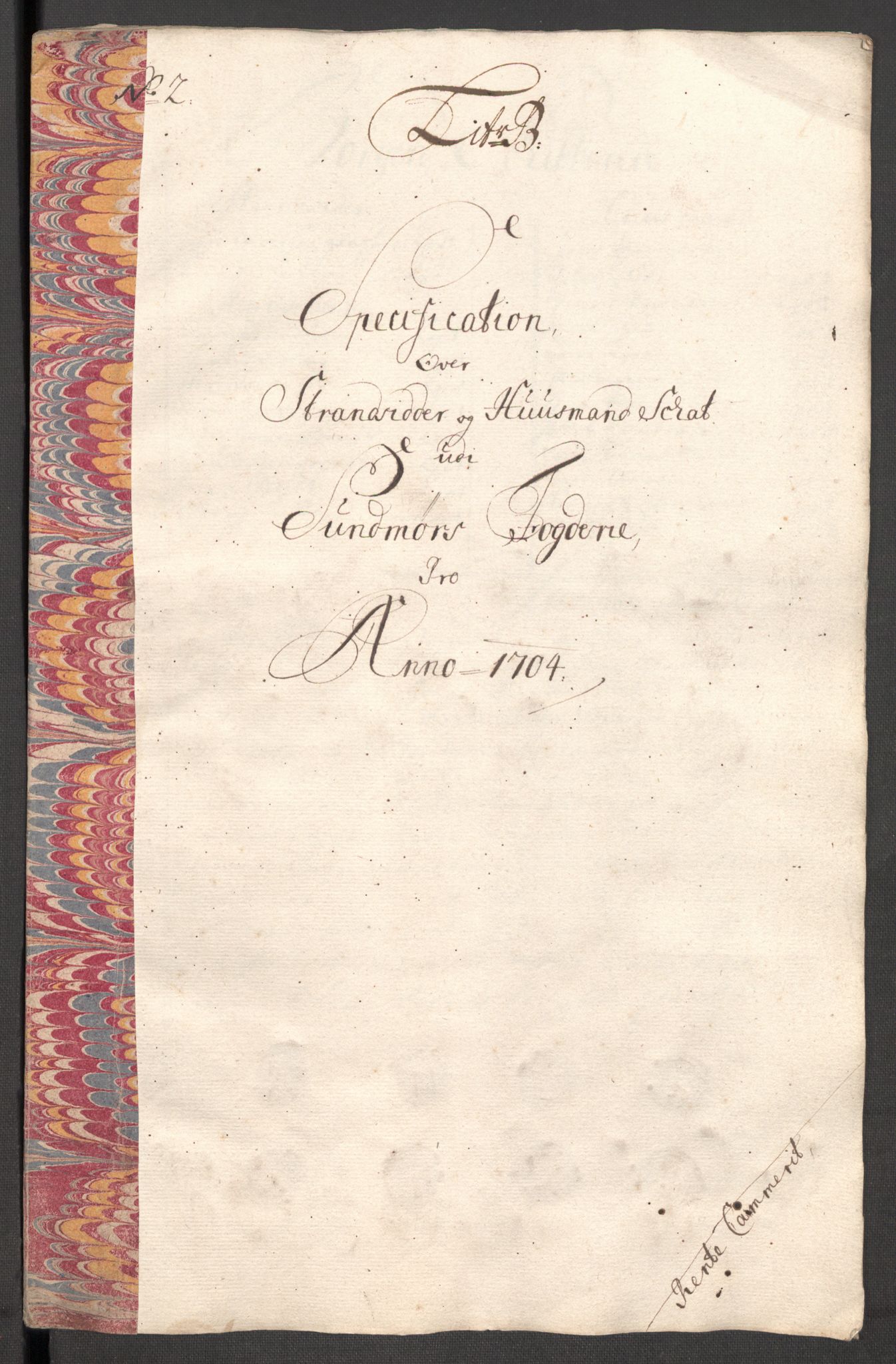 Rentekammeret inntil 1814, Reviderte regnskaper, Fogderegnskap, AV/RA-EA-4092/R54/L3560: Fogderegnskap Sunnmøre, 1704-1705, p. 29