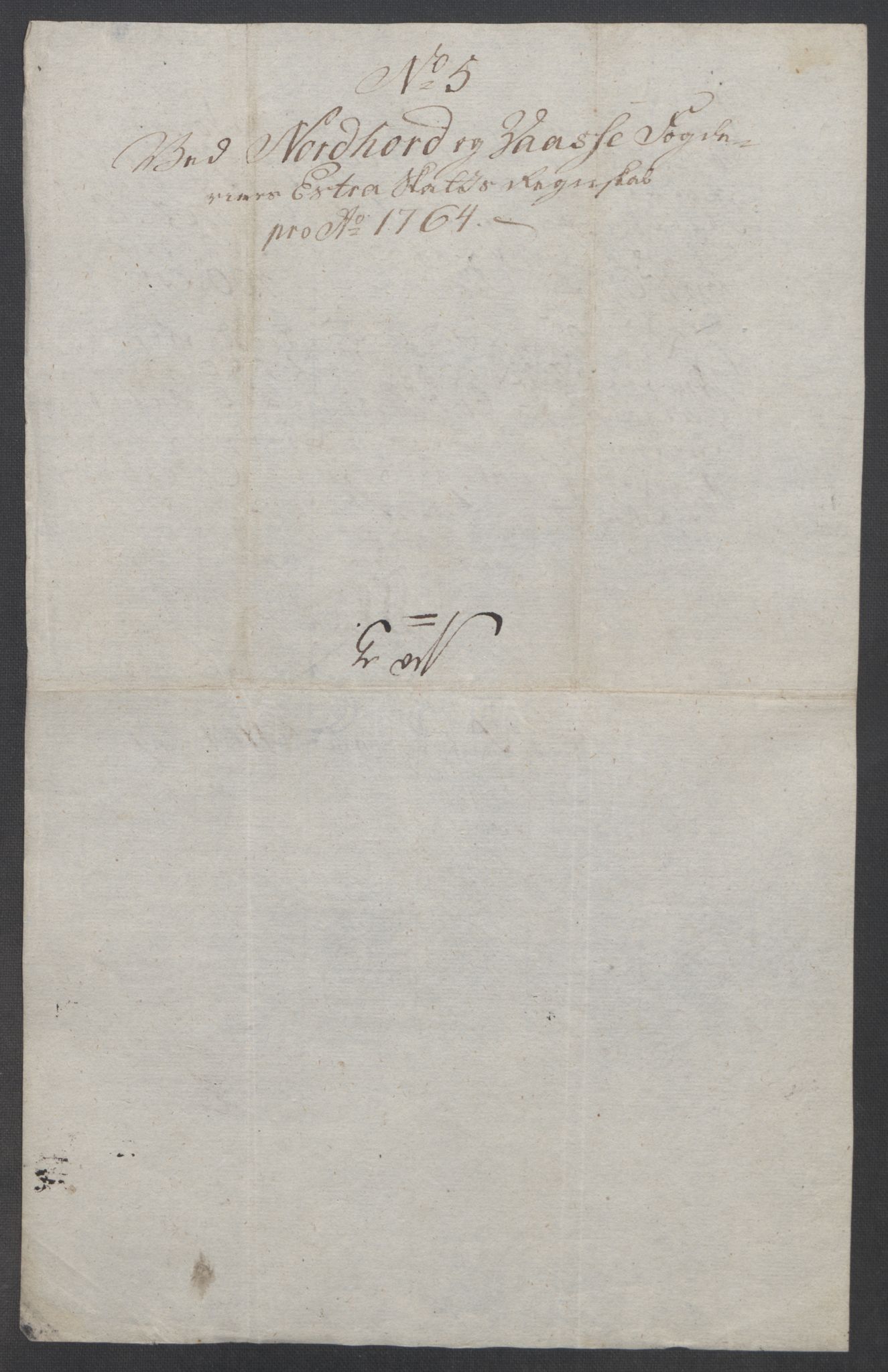 Rentekammeret inntil 1814, Reviderte regnskaper, Fogderegnskap, RA/EA-4092/R51/L3303: Ekstraskatten Nordhordland og Voss, 1762-1772, p. 90