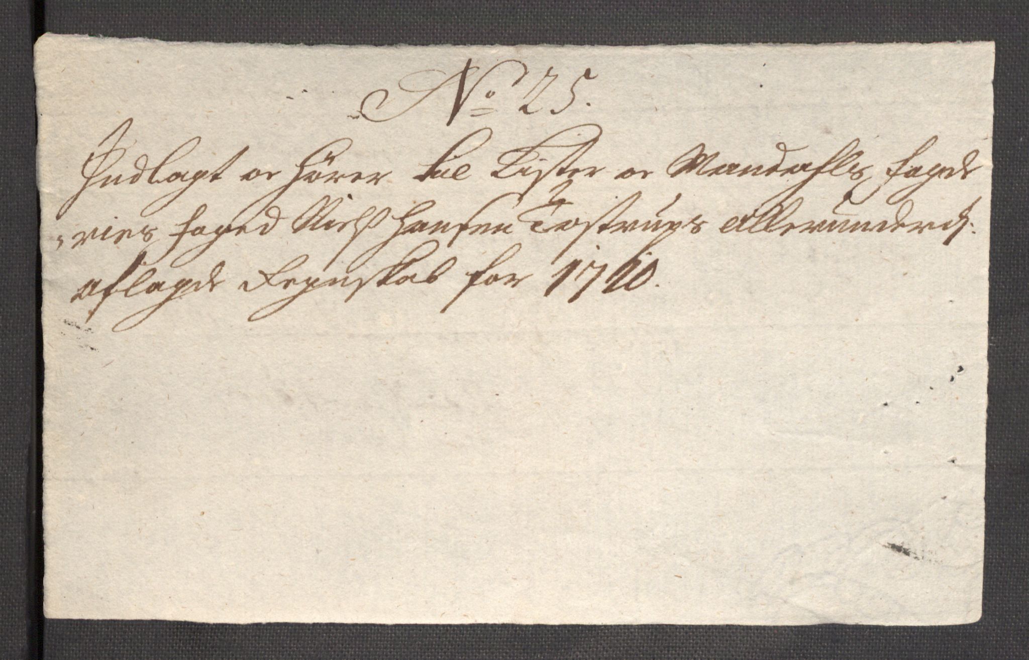 Rentekammeret inntil 1814, Reviderte regnskaper, Fogderegnskap, AV/RA-EA-4092/R43/L2553: Fogderegnskap Lista og Mandal, 1710, p. 104