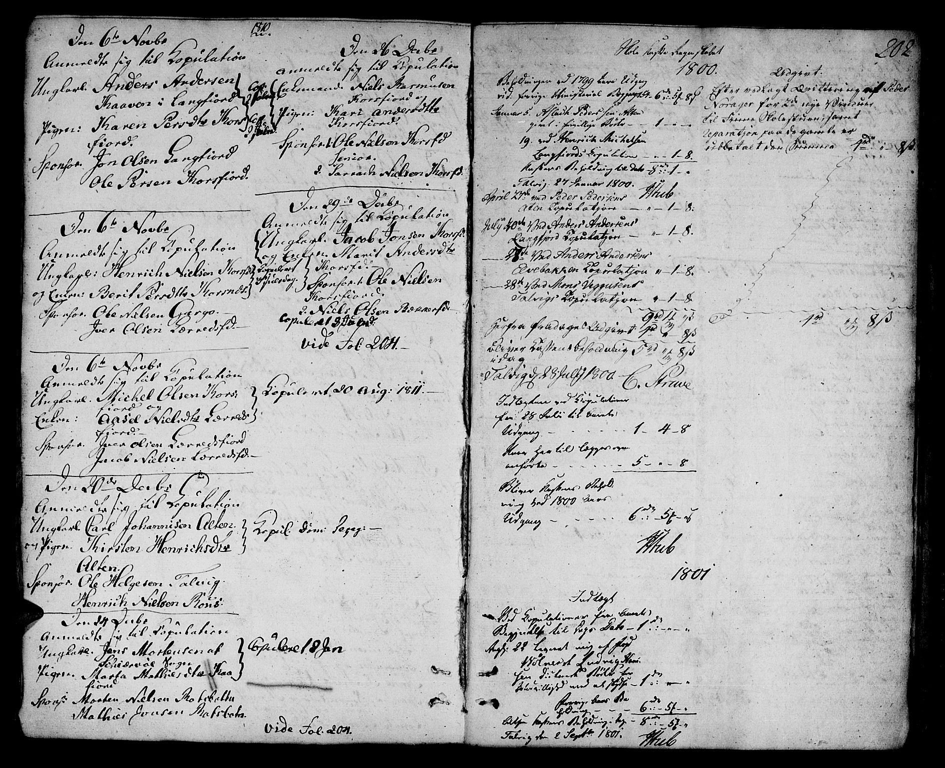 Talvik sokneprestkontor, SATØ/S-1337/H/Ha/L0006kirke: Parish register (official) no. 6, 1799-1812, p. 202
