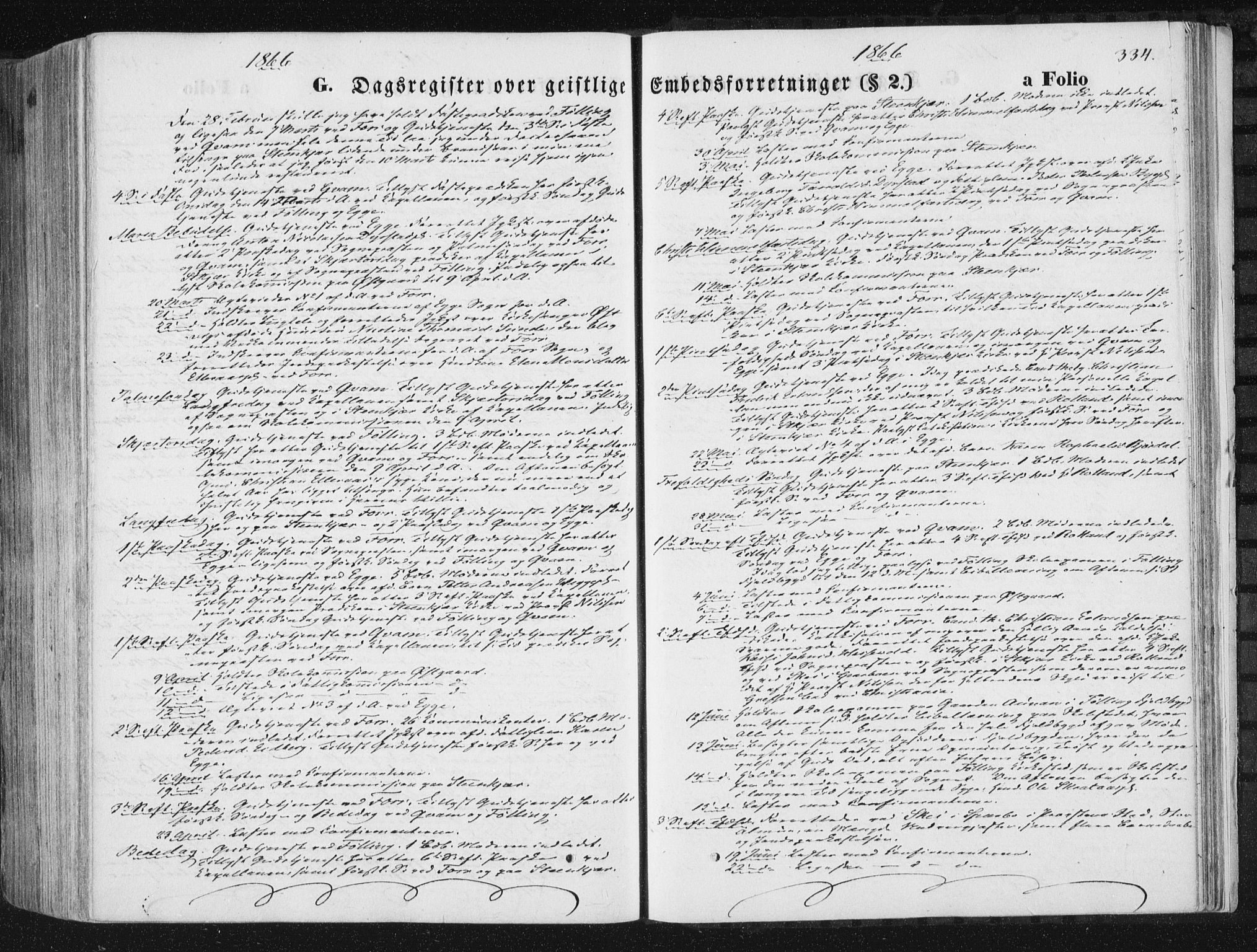 Ministerialprotokoller, klokkerbøker og fødselsregistre - Nord-Trøndelag, SAT/A-1458/746/L0447: Parish register (official) no. 746A06, 1860-1877, p. 334