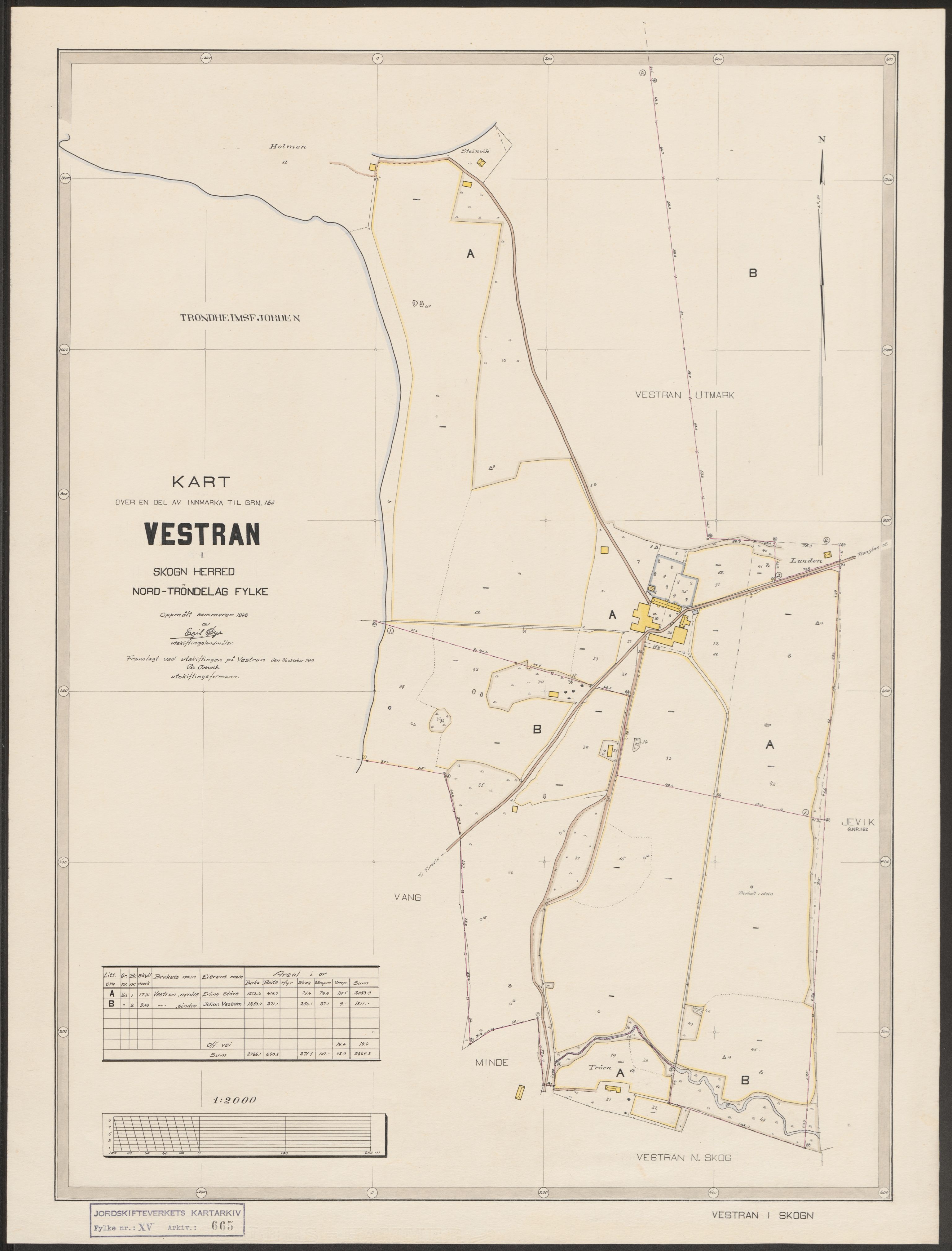 Jordskifteverkets kartarkiv, AV/RA-S-3929/T, 1859-1988, p. 891