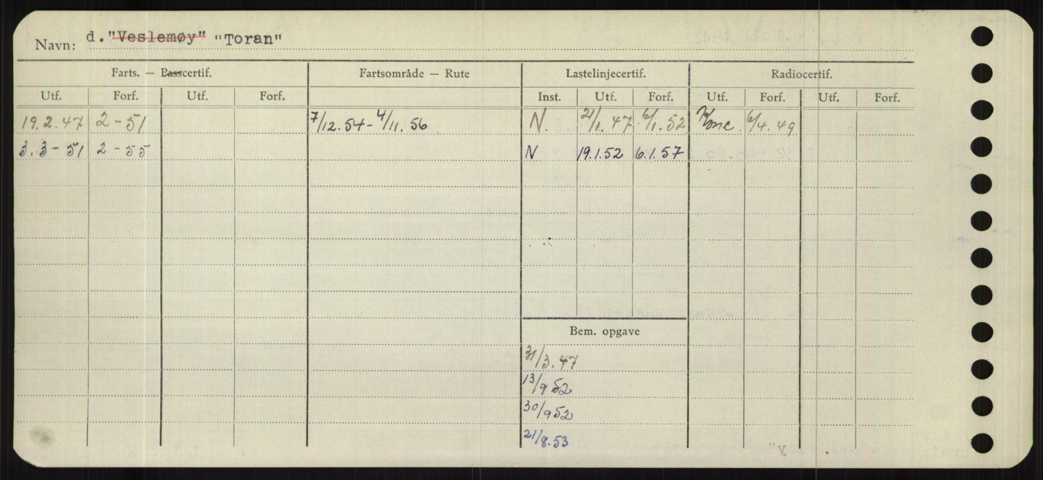 Sjøfartsdirektoratet med forløpere, Skipsmålingen, AV/RA-S-1627/H/Hb/L0005: Fartøy, T-Å, p. 186