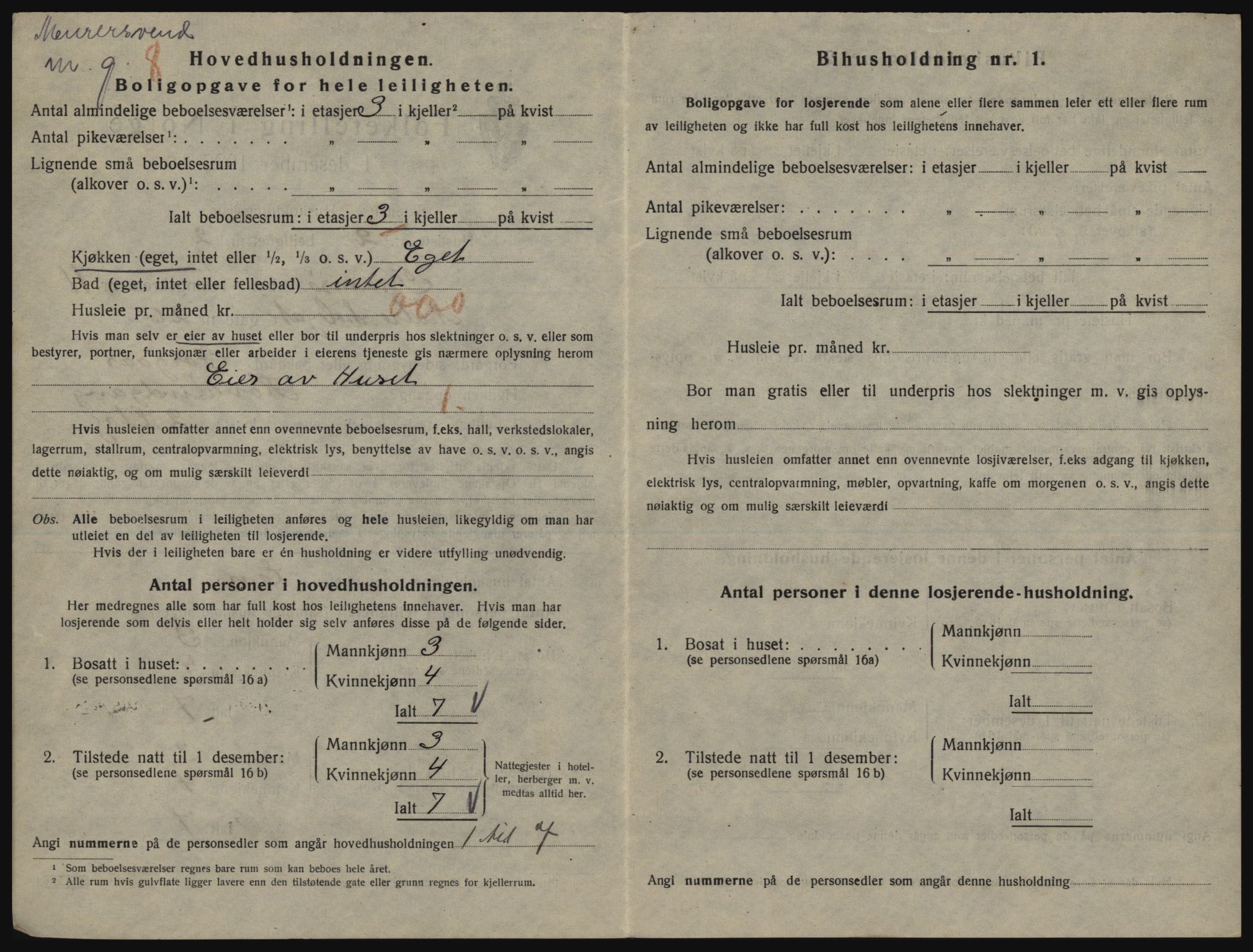 SATØ, 1920 census for Tromsø, 1920, p. 5656