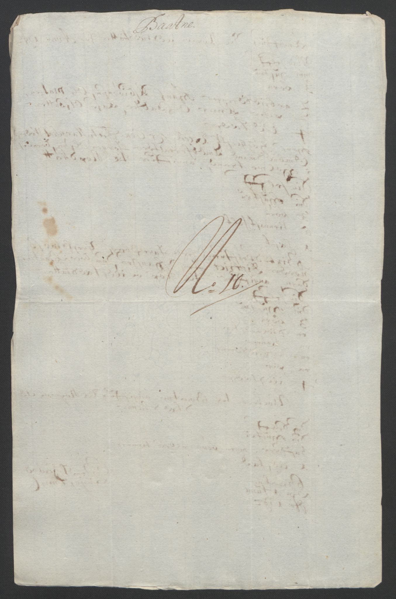 Rentekammeret inntil 1814, Reviderte regnskaper, Fogderegnskap, RA/EA-4092/R32/L1865: Fogderegnskap Jarlsberg grevskap, 1692, p. 291