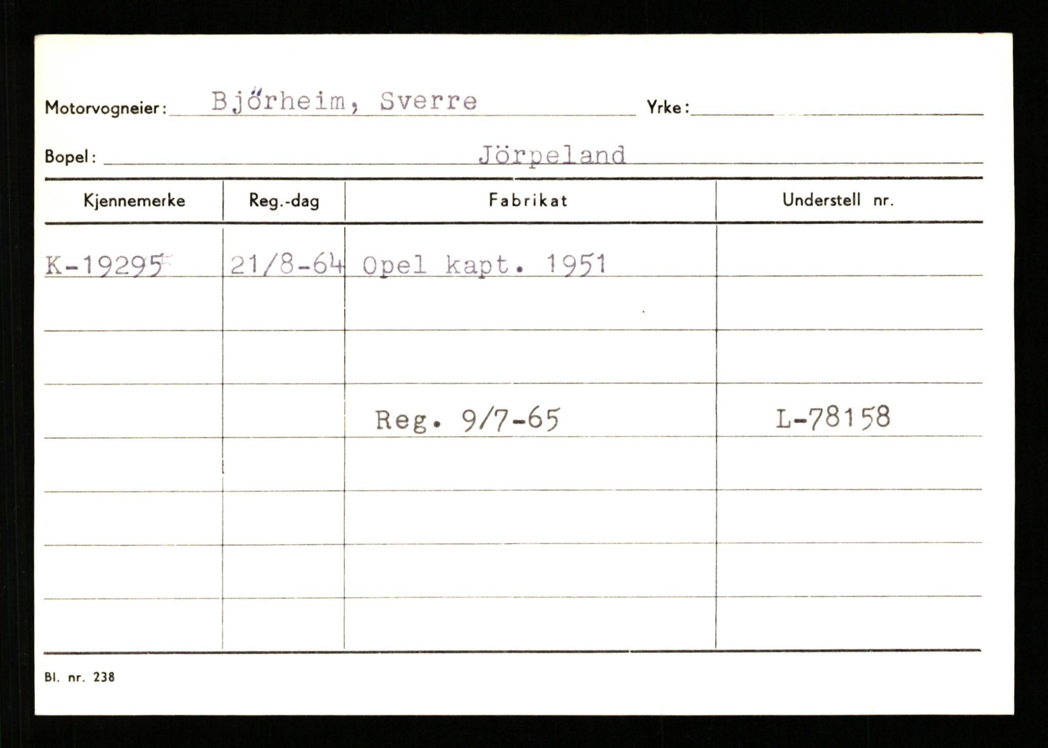 Stavanger trafikkstasjon, AV/SAST-A-101942/0/G/L0004: Registreringsnummer: 15497 - 22957, 1930-1971, p. 1619