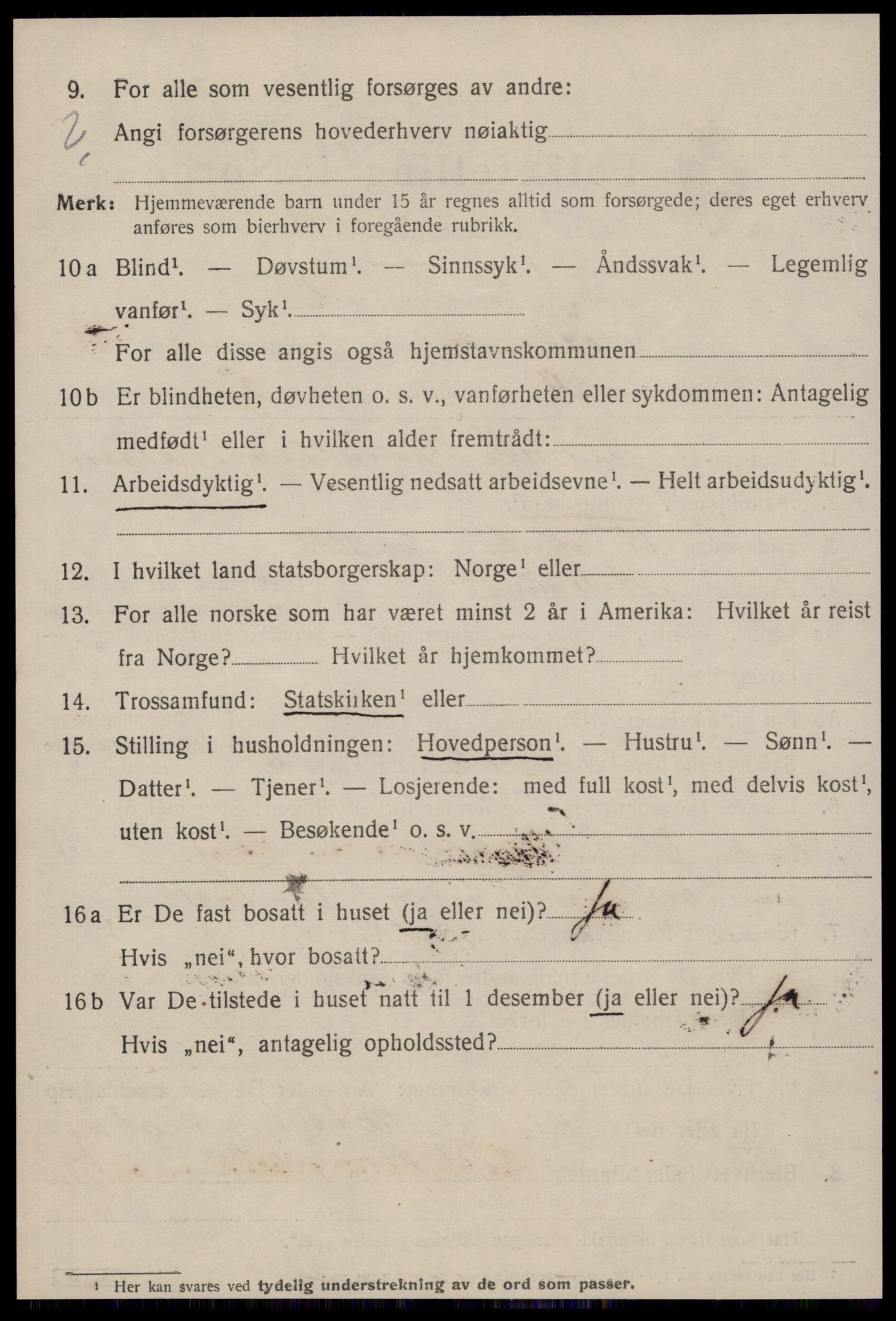 SAT, 1920 census for Ålesund, 1920, p. 26227