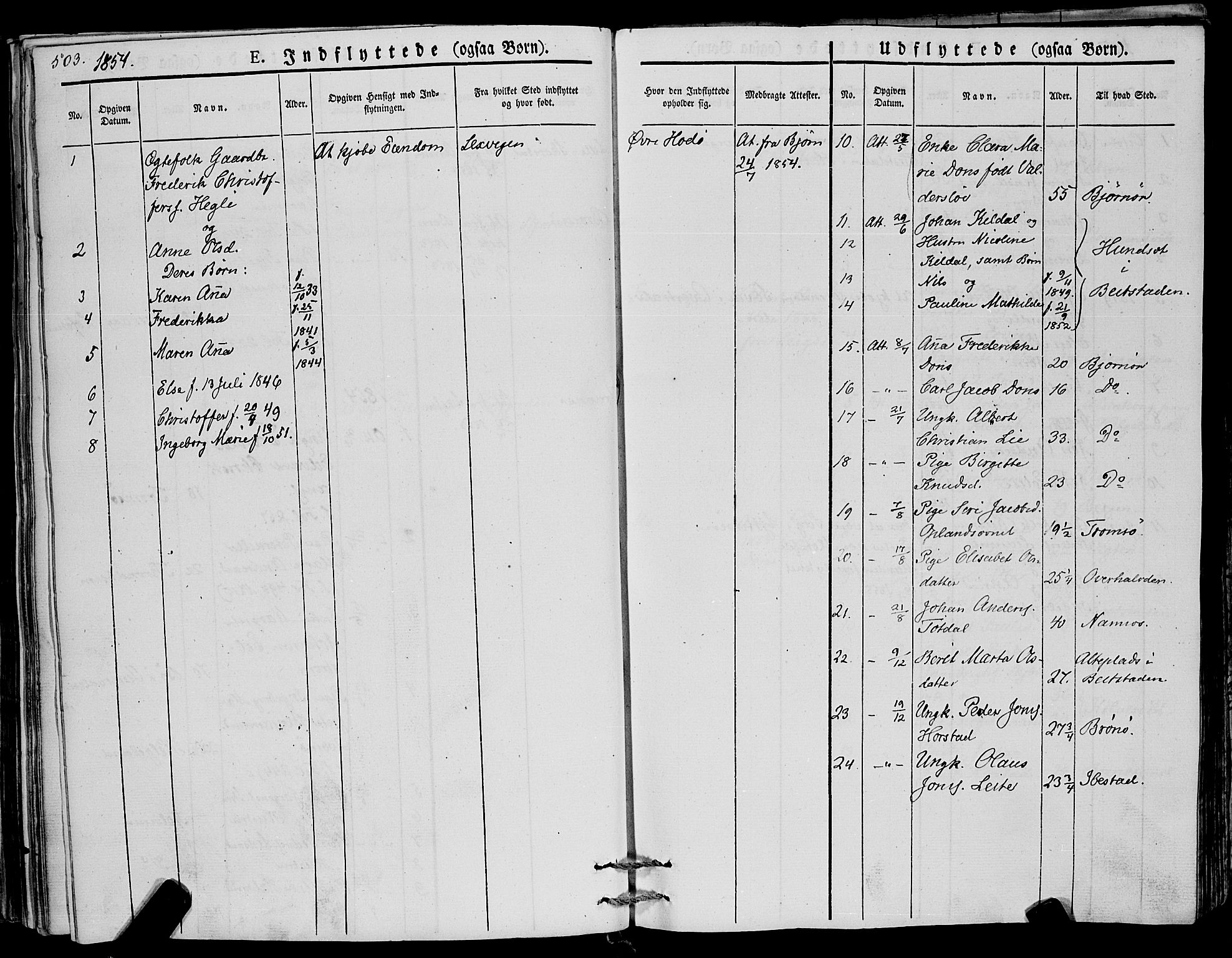 Ministerialprotokoller, klokkerbøker og fødselsregistre - Nord-Trøndelag, SAT/A-1458/773/L0614: Parish register (official) no. 773A05, 1831-1856, p. 503