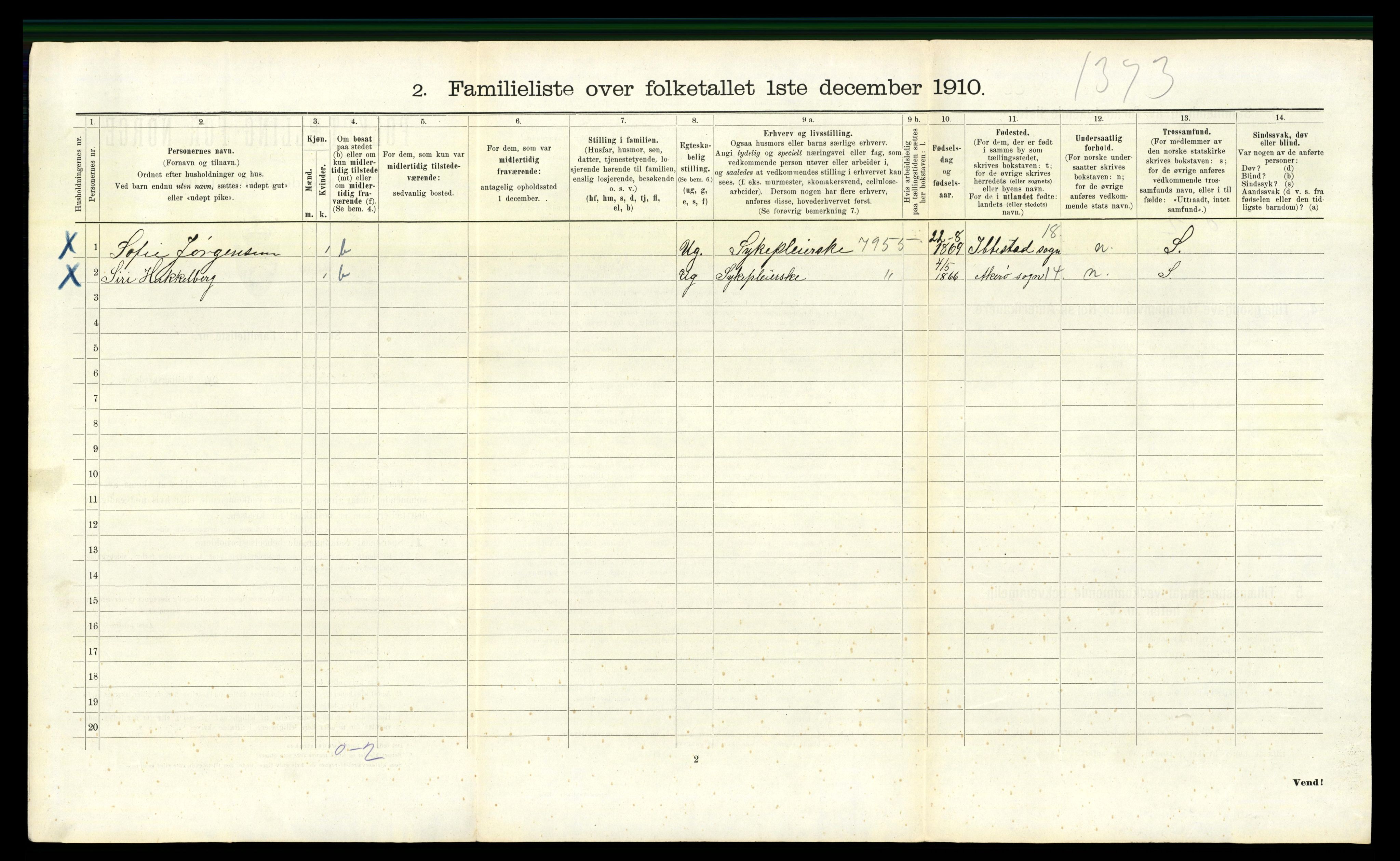 RA, 1910 census for Trondheim, 1910, p. 22942