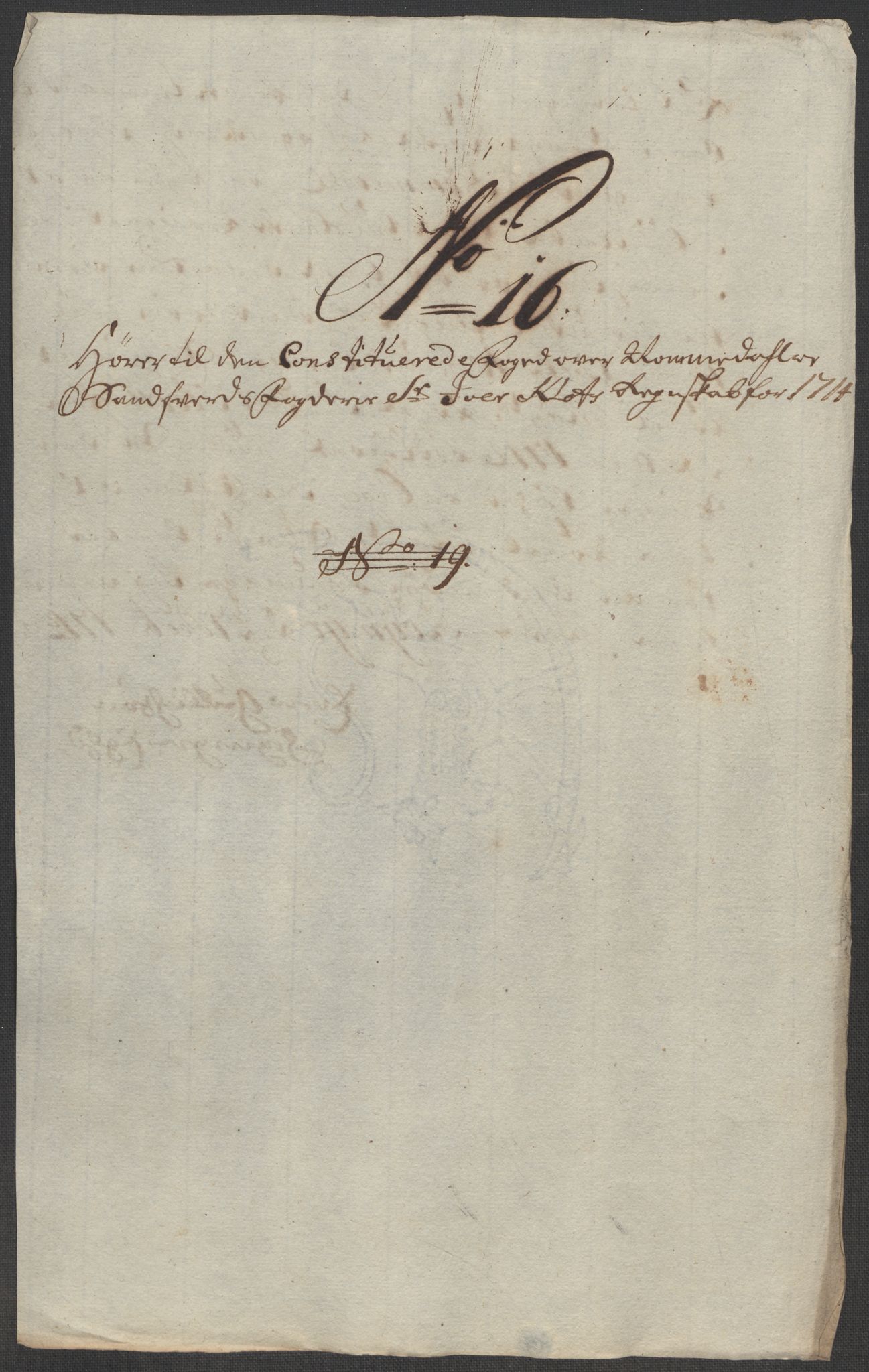 Rentekammeret inntil 1814, Reviderte regnskaper, Fogderegnskap, RA/EA-4092/R24/L1590: Fogderegnskap Numedal og Sandsvær, 1714, p. 9