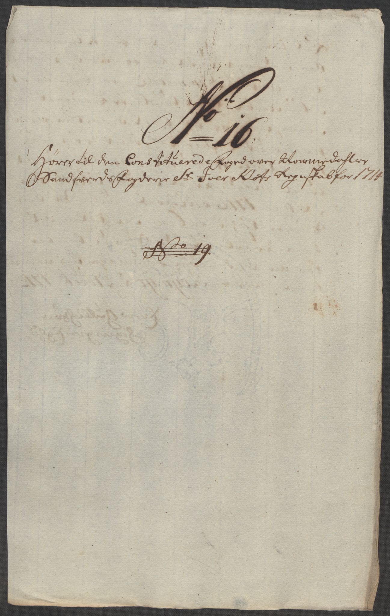 Rentekammeret inntil 1814, Reviderte regnskaper, Fogderegnskap, AV/RA-EA-4092/R24/L1590: Fogderegnskap Numedal og Sandsvær, 1714, p. 9