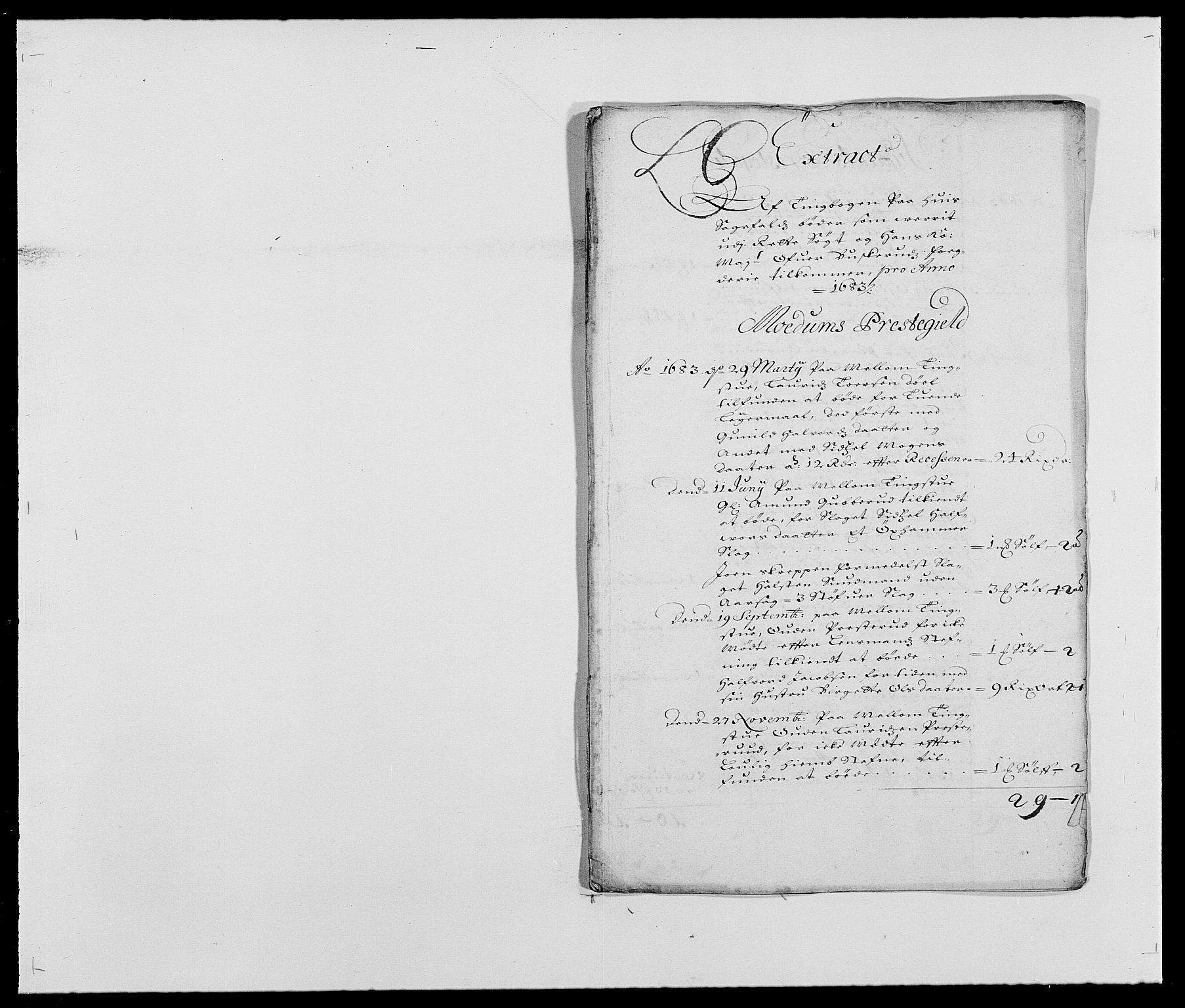 Rentekammeret inntil 1814, Reviderte regnskaper, Fogderegnskap, RA/EA-4092/R25/L1677: Fogderegnskap Buskerud, 1683-1684, p. 26