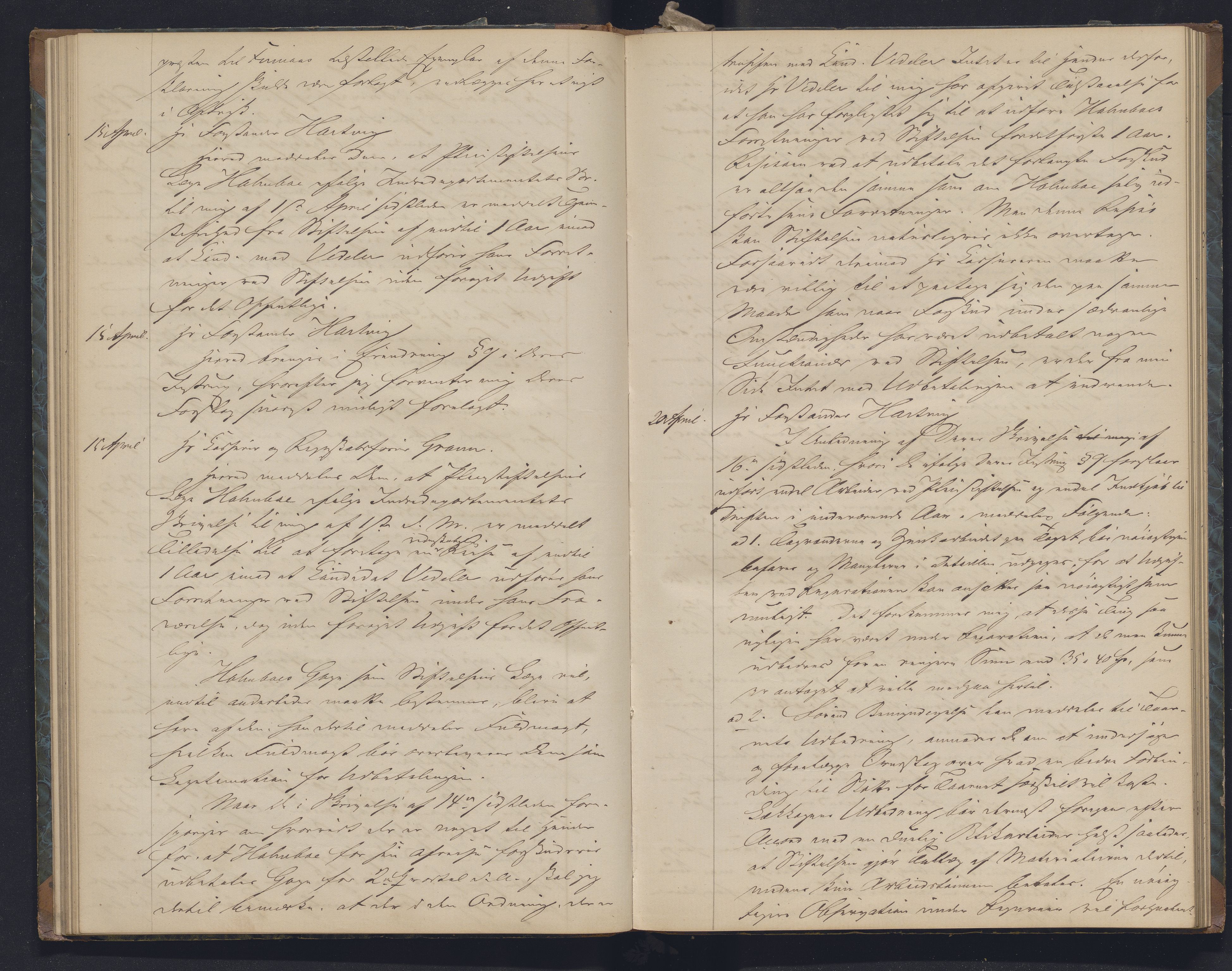 Lepraarkiver - Overlegen for den spedalske sykdom, AV/SAB-A-61001/B.b/L0006: Kopibok, 1860-1874