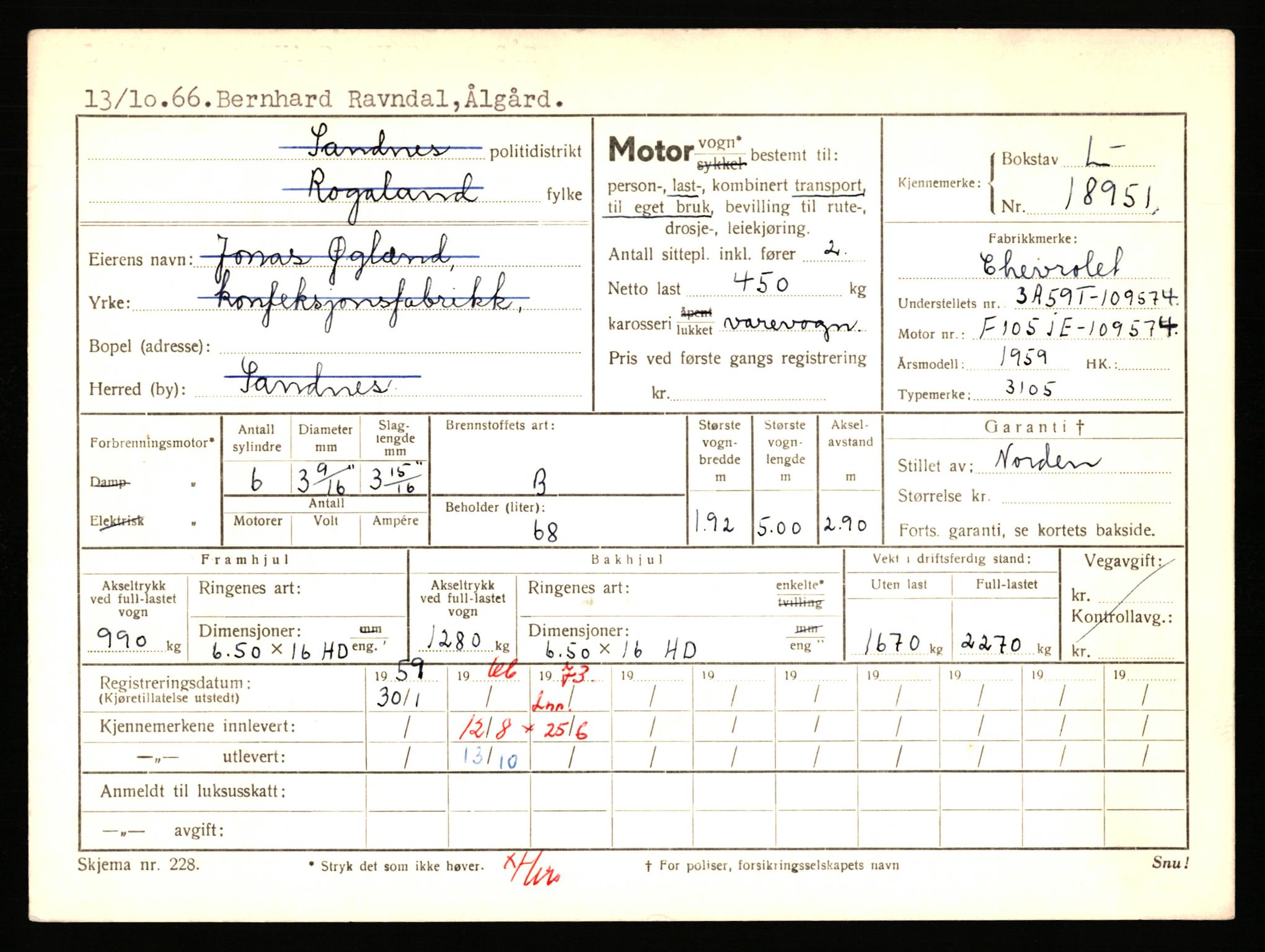 Stavanger trafikkstasjon, AV/SAST-A-101942/0/F/L0034: L-18600 - L-19099, 1930-1971, p. 1429