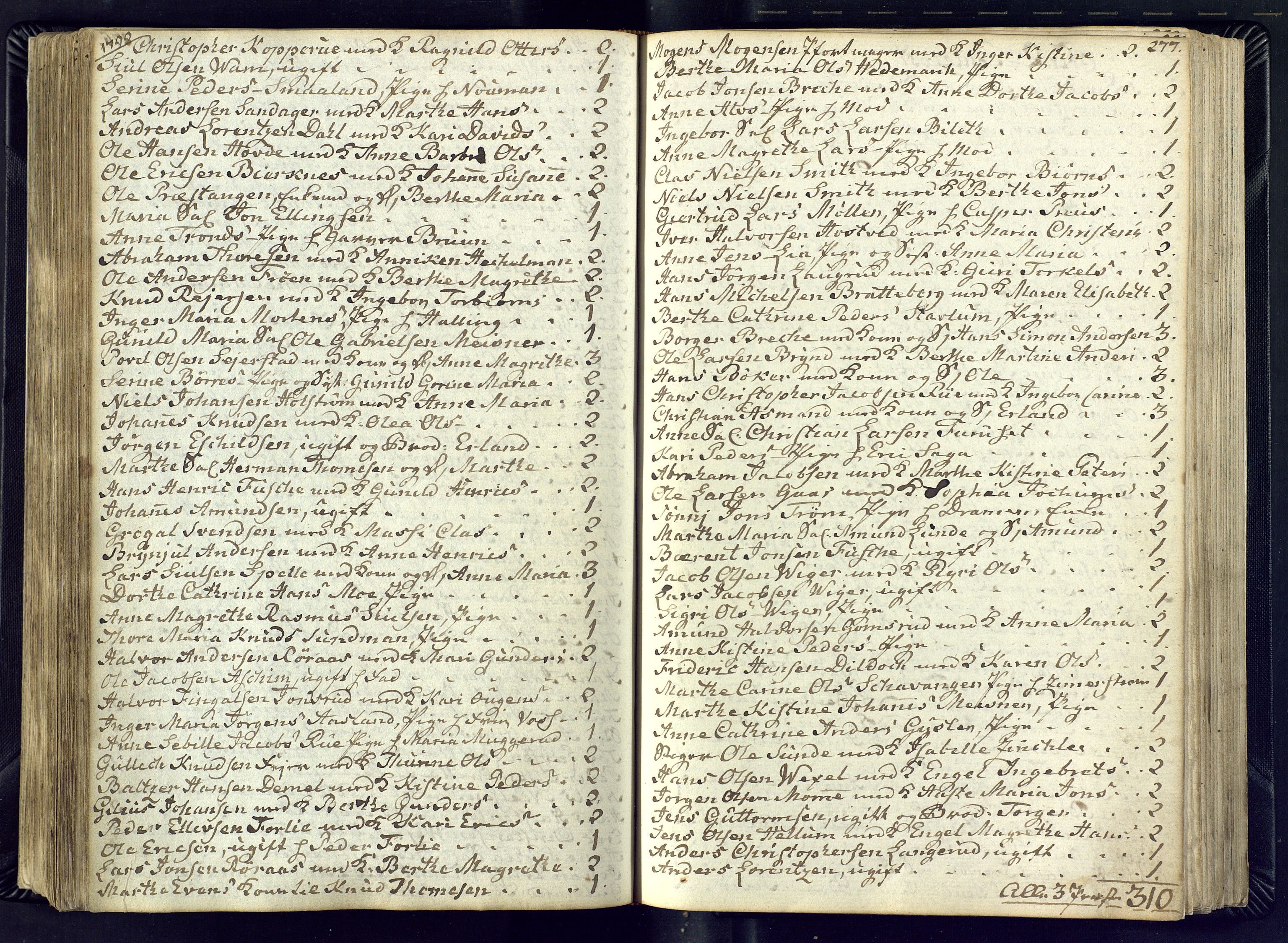 Kongsberg kirkebøker, AV/SAKO-A-22/M/Ma/L0012: Communicants register no. 12, 1794-1800, p. 277