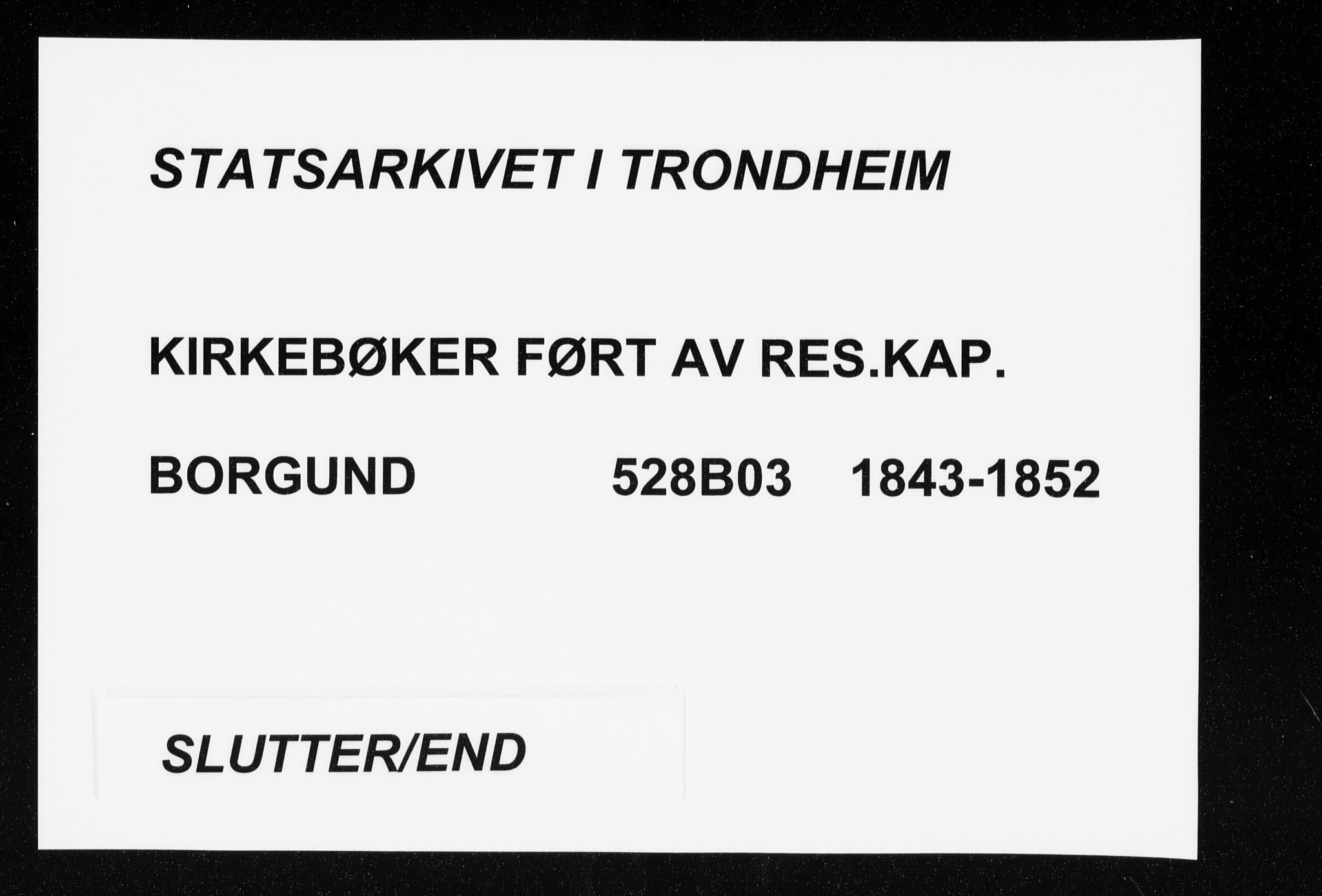 Ministerialprotokoller, klokkerbøker og fødselsregistre - Møre og Romsdal, AV/SAT-A-1454/528/L0415: Curate's parish register no. 528B03, 1843-1852, p. 231