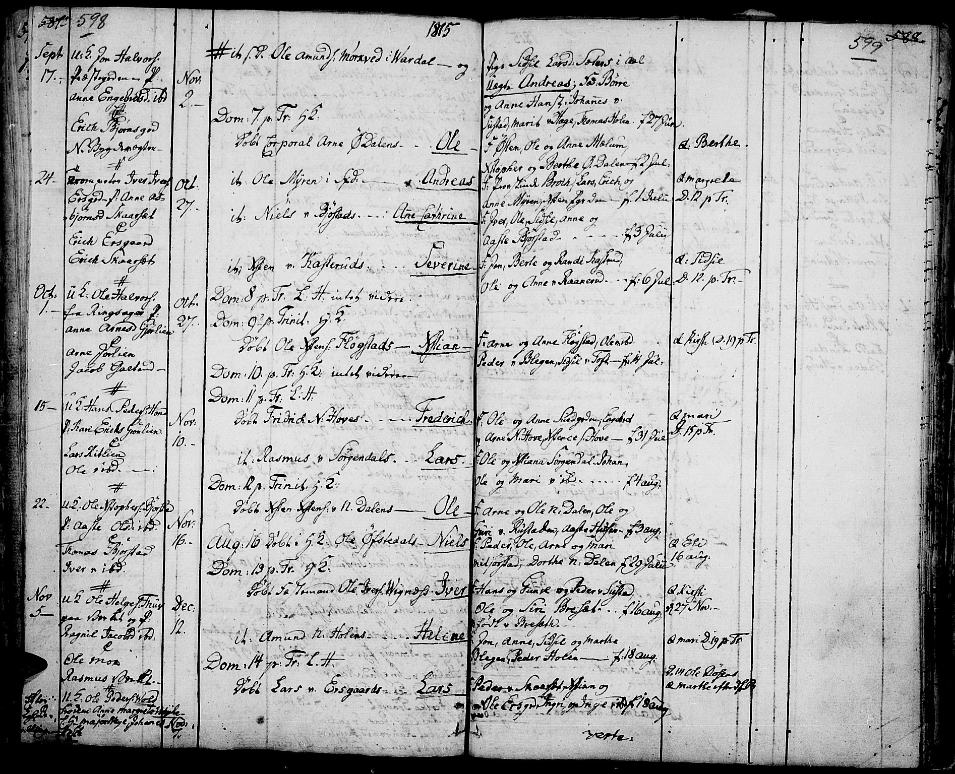 Fåberg prestekontor, AV/SAH-PREST-086/H/Ha/Haa/L0002: Parish register (official) no. 2, 1775-1818, p. 598-599