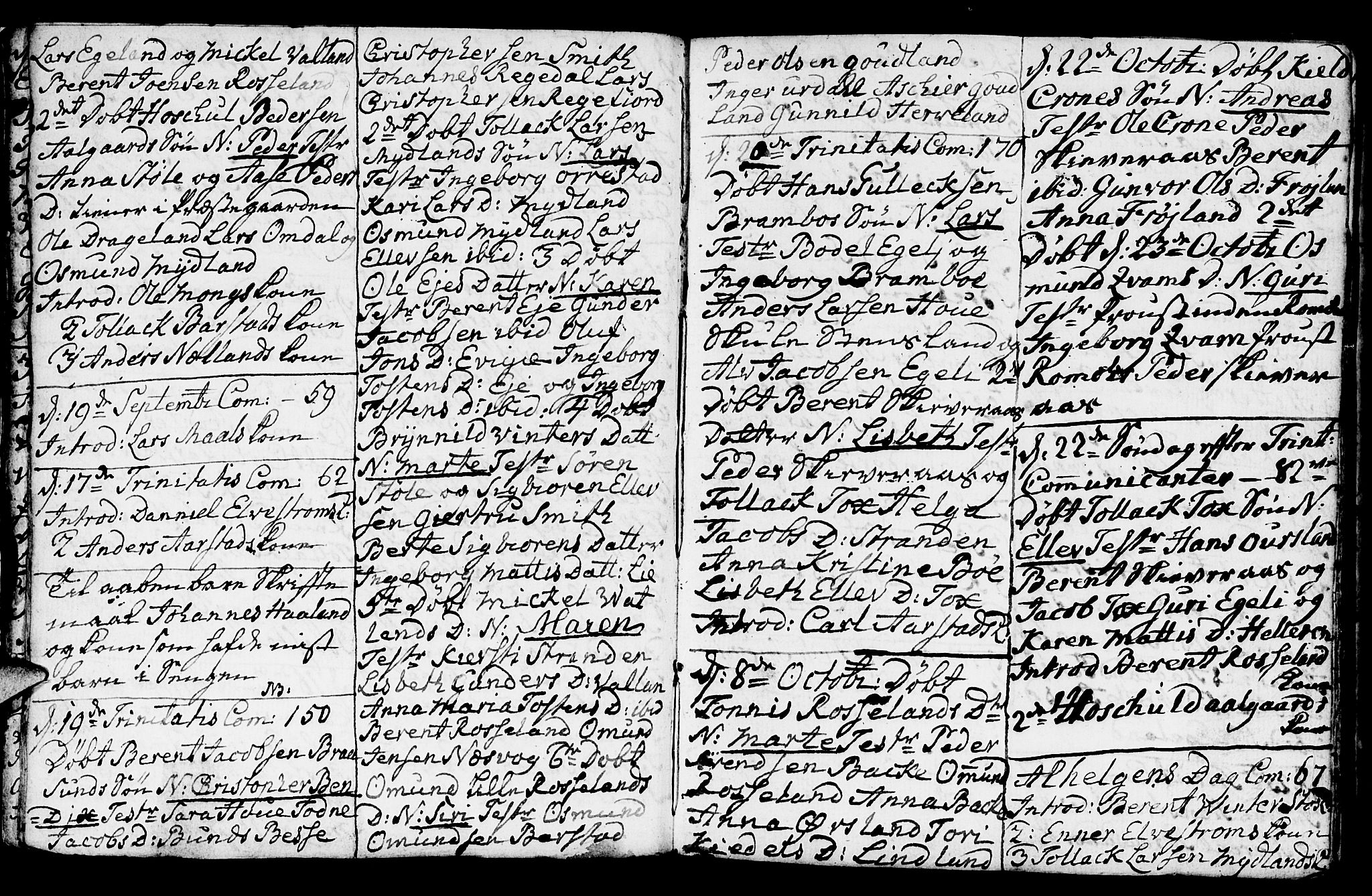 Sokndal sokneprestkontor, AV/SAST-A-101808: Parish register (official) no. A 4, 1762-1811