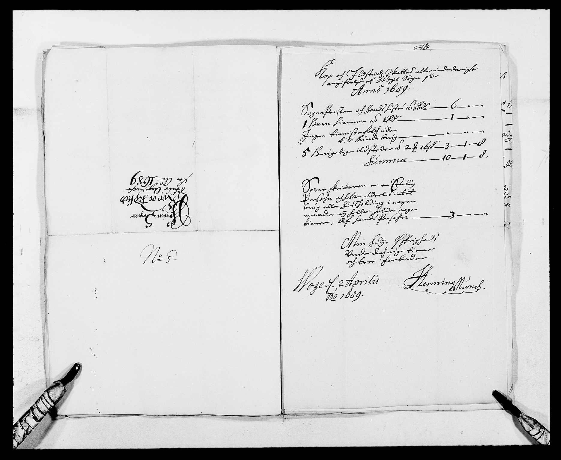Rentekammeret inntil 1814, Reviderte regnskaper, Fogderegnskap, AV/RA-EA-4092/R17/L1164: Fogderegnskap Gudbrandsdal, 1682-1689, p. 163