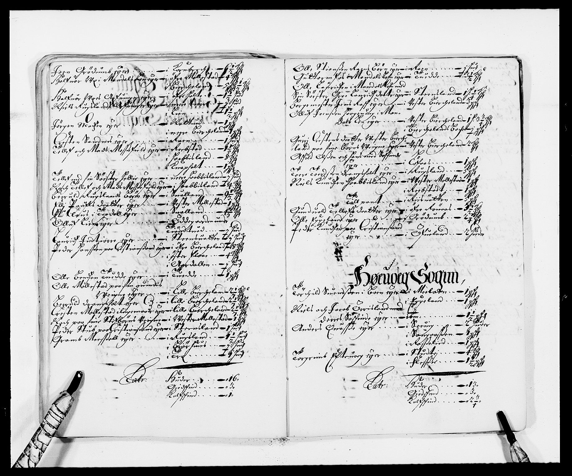 Rentekammeret inntil 1814, Reviderte regnskaper, Fogderegnskap, RA/EA-4092/R39/L2301: Fogderegnskap Nedenes, 1675-1676, p. 303
