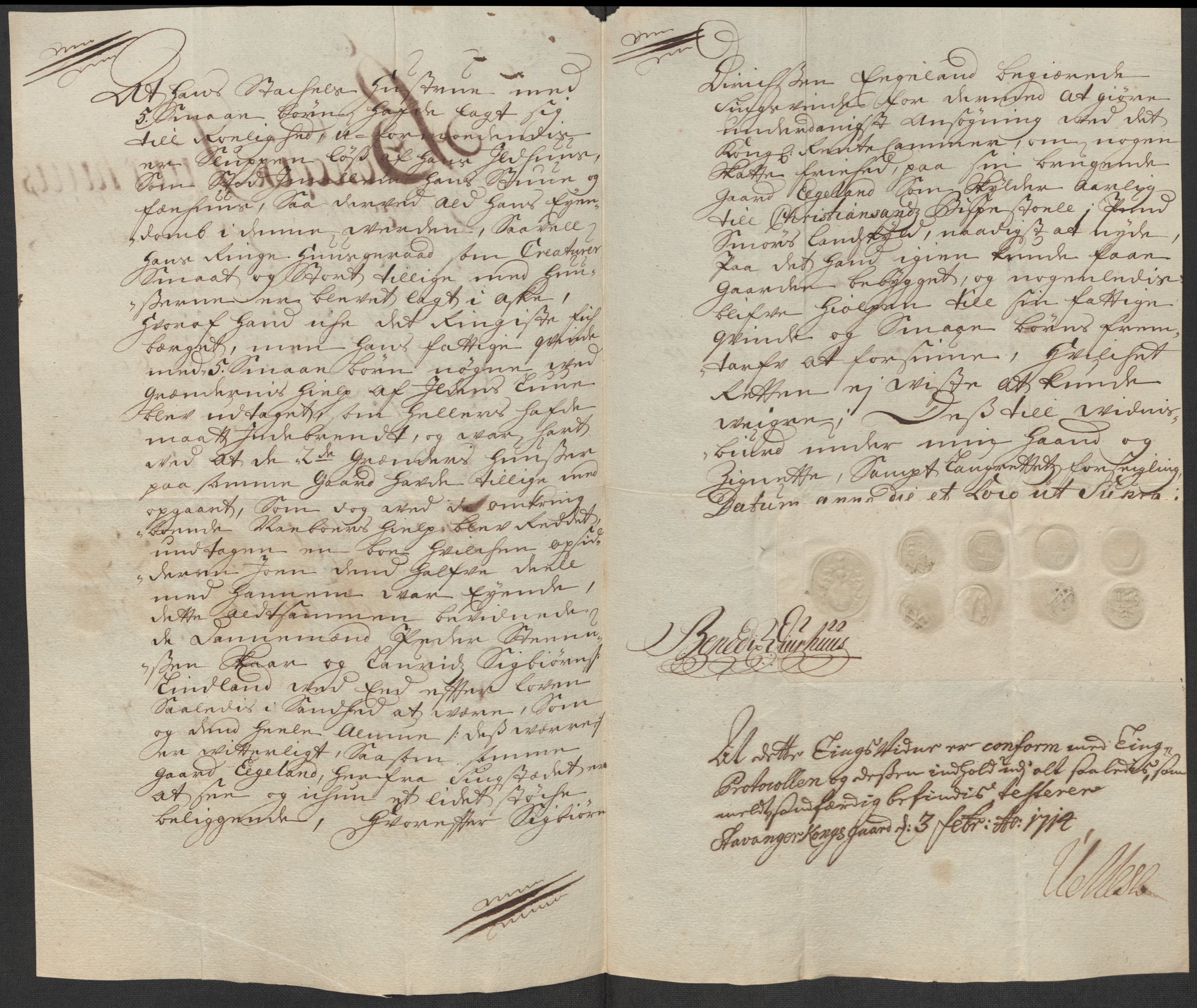 Rentekammeret inntil 1814, Reviderte regnskaper, Fogderegnskap, AV/RA-EA-4092/R46/L2740: Fogderegnskap Jæren og Dalane, 1715-1716, p. 237