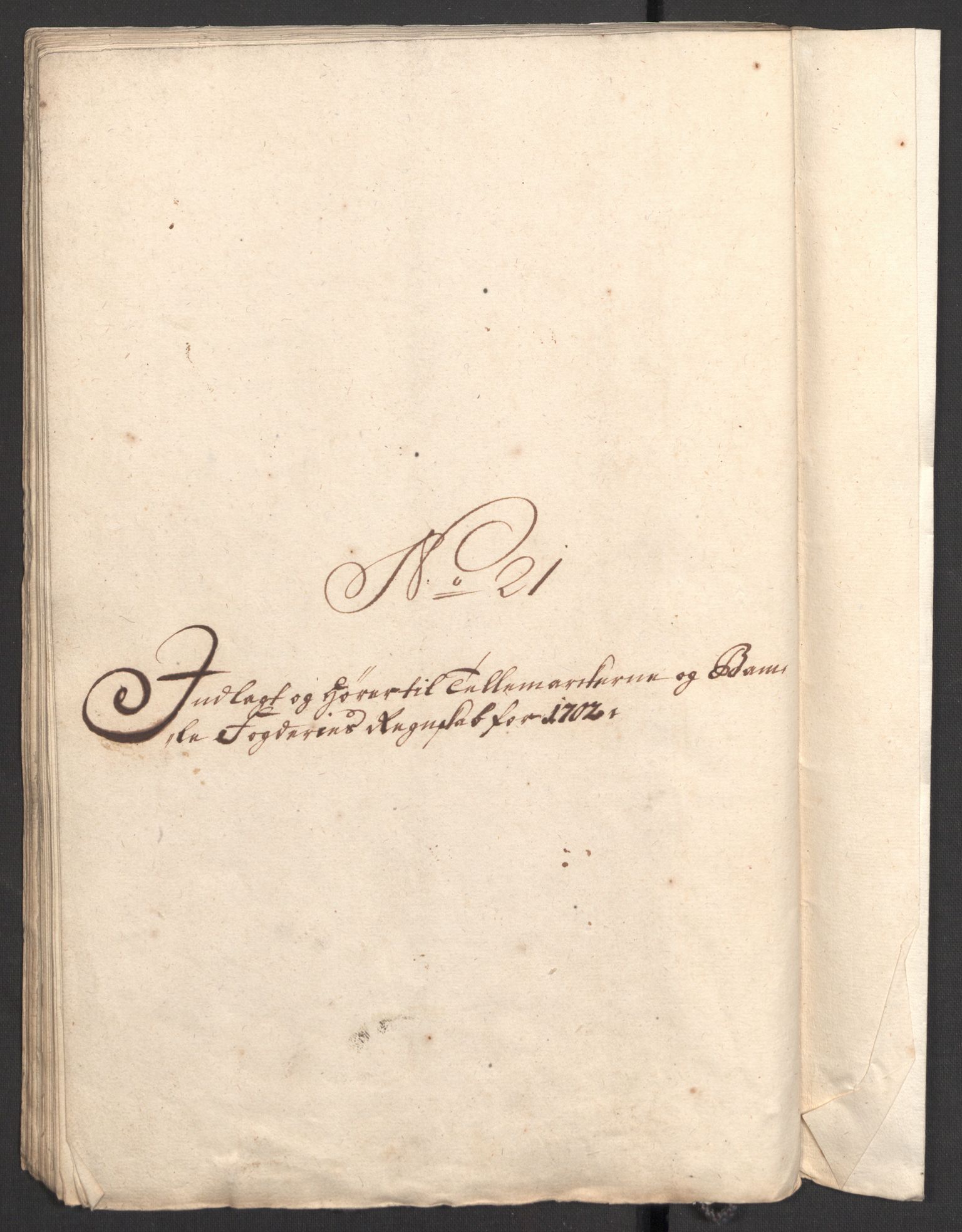 Rentekammeret inntil 1814, Reviderte regnskaper, Fogderegnskap, AV/RA-EA-4092/R36/L2107: Fogderegnskap Øvre og Nedre Telemark og Bamble, 1702, p. 329