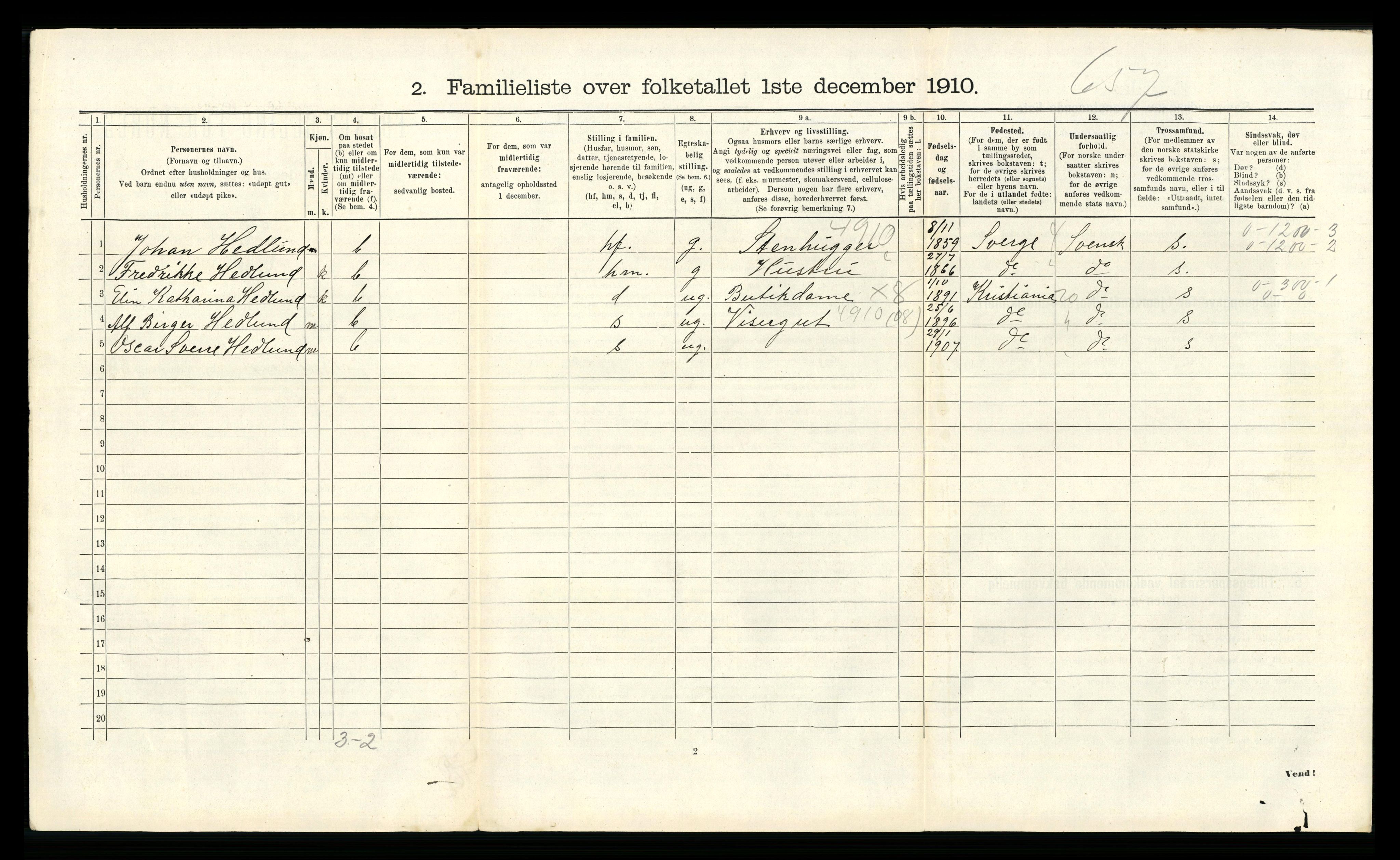 RA, 1910 census for Tønsberg, 1910, p. 474