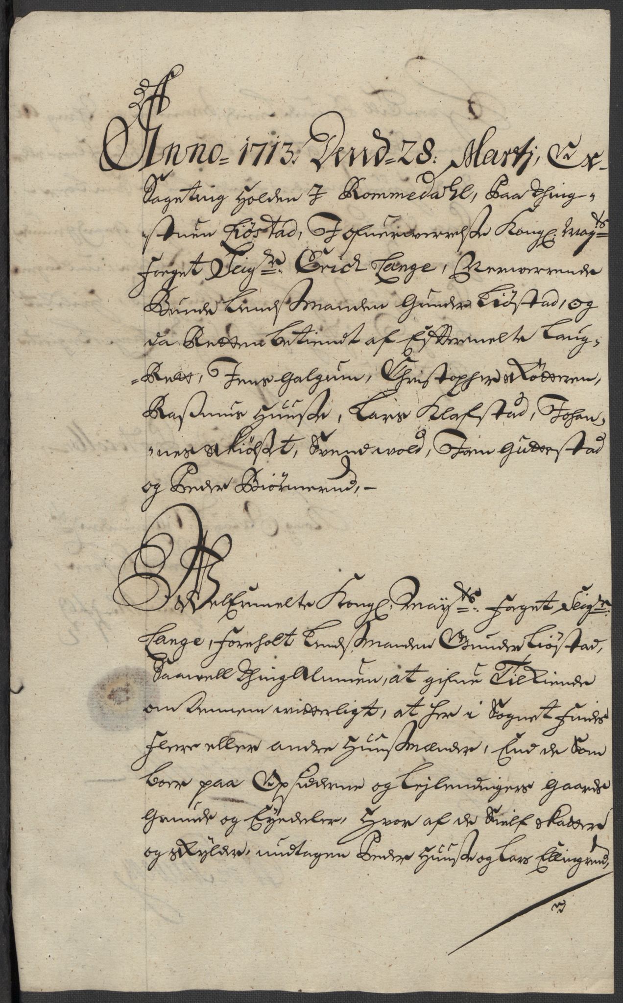 Rentekammeret inntil 1814, Reviderte regnskaper, Fogderegnskap, AV/RA-EA-4092/R16/L1050: Fogderegnskap Hedmark, 1713, p. 162