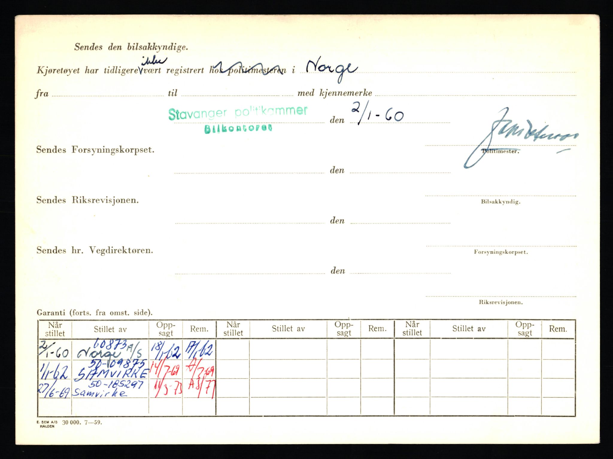 Stavanger trafikkstasjon, AV/SAST-A-101942/0/F/L0014: L-5080 - L-5499, 1930-1971, p. 1158