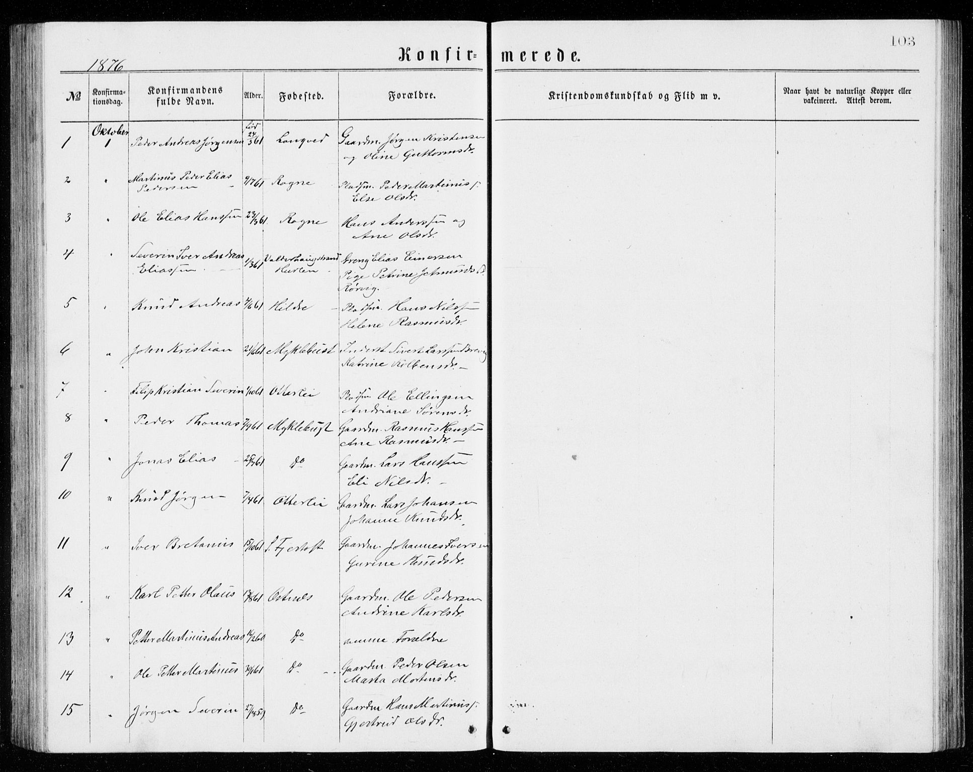 Ministerialprotokoller, klokkerbøker og fødselsregistre - Møre og Romsdal, AV/SAT-A-1454/536/L0509: Parish register (copy) no. 536C04, 1871-1881, p. 103