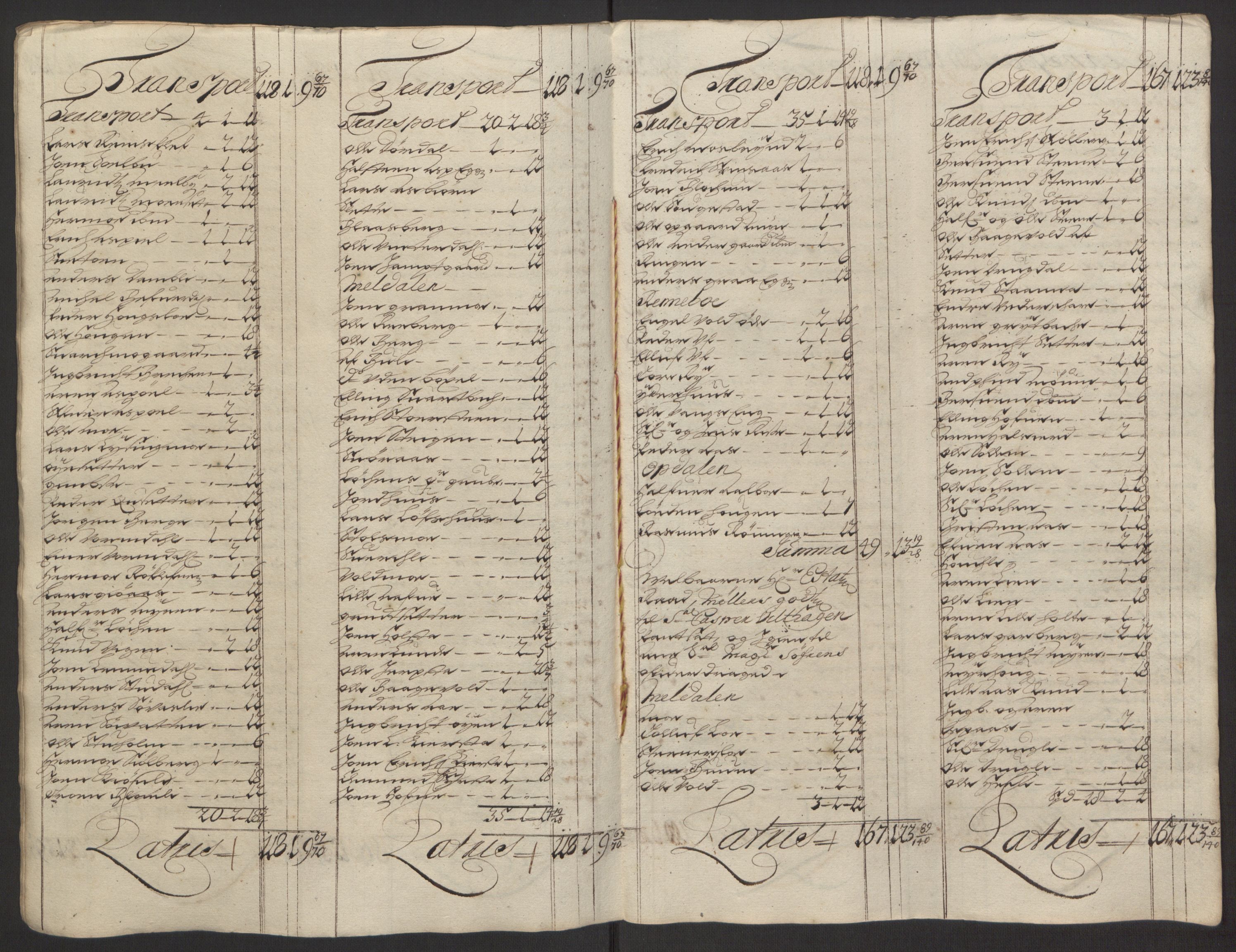 Rentekammeret inntil 1814, Reviderte regnskaper, Fogderegnskap, AV/RA-EA-4092/R58/L3938: Fogderegnskap Orkdal, 1693, p. 90