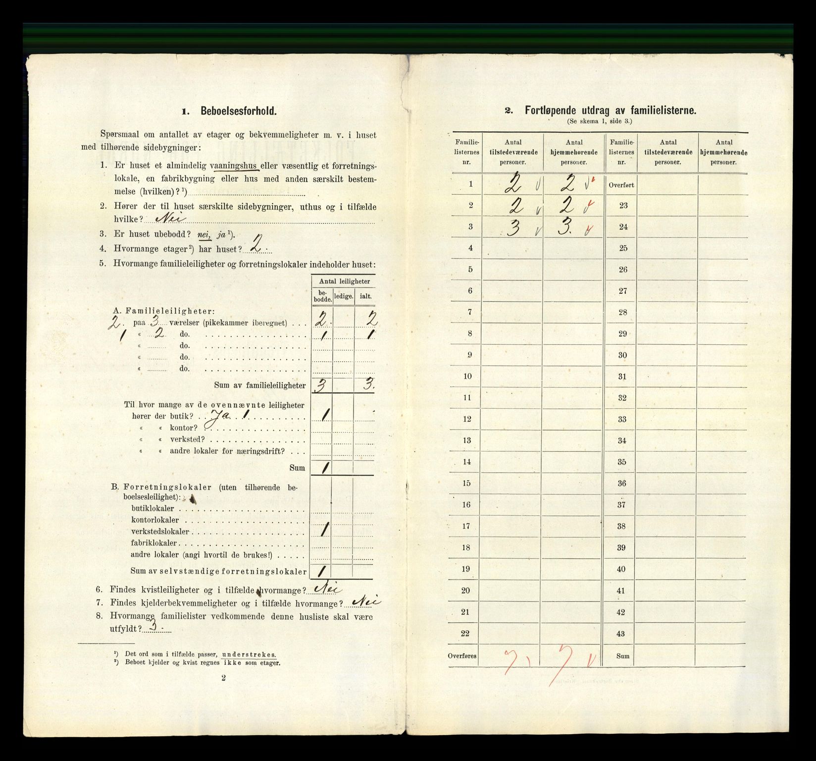 RA, 1910 census for Trondheim, 1910, p. 2970