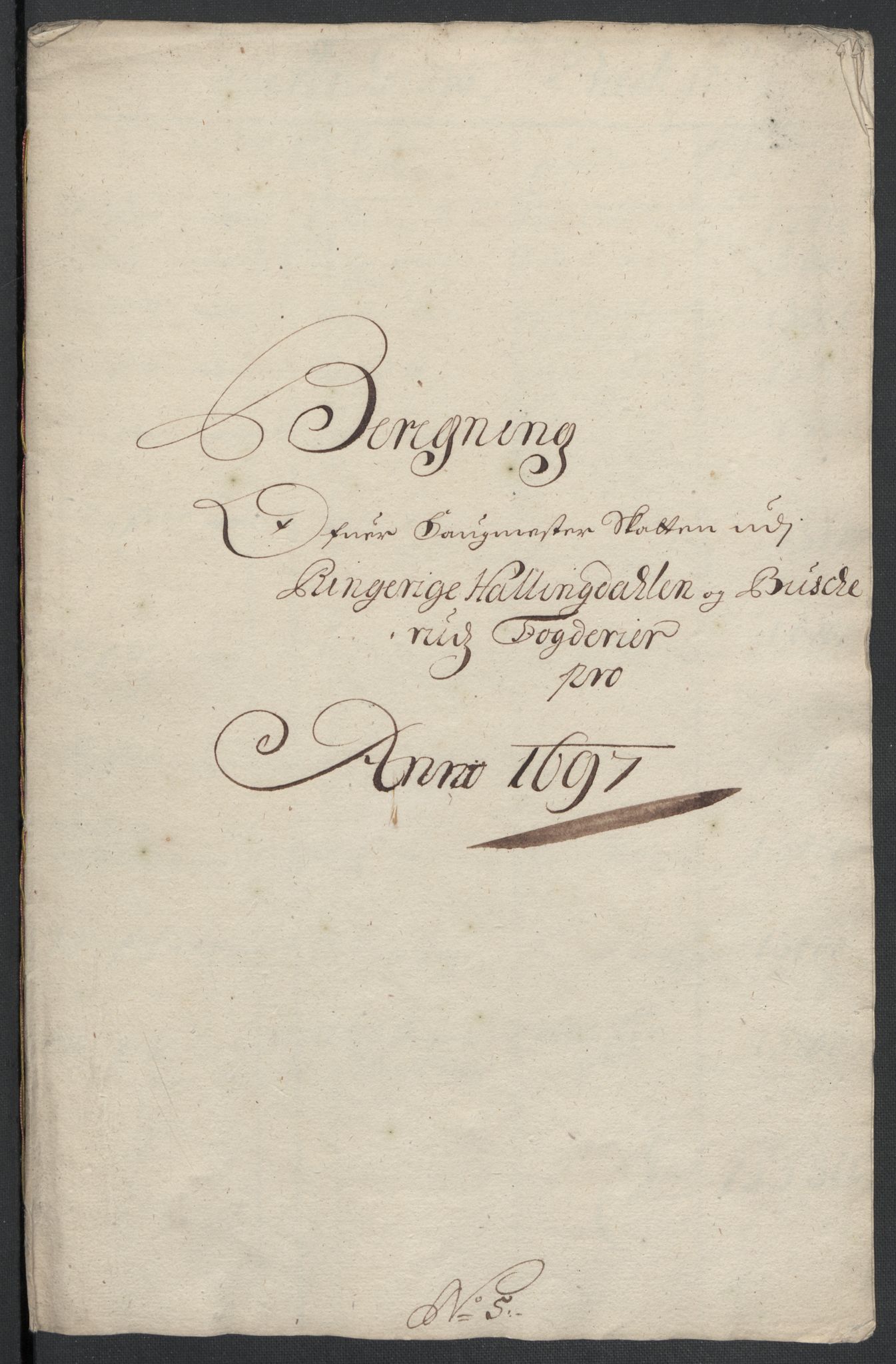 Rentekammeret inntil 1814, Reviderte regnskaper, Fogderegnskap, RA/EA-4092/R22/L1454: Fogderegnskap Ringerike, Hallingdal og Buskerud, 1697, p. 248