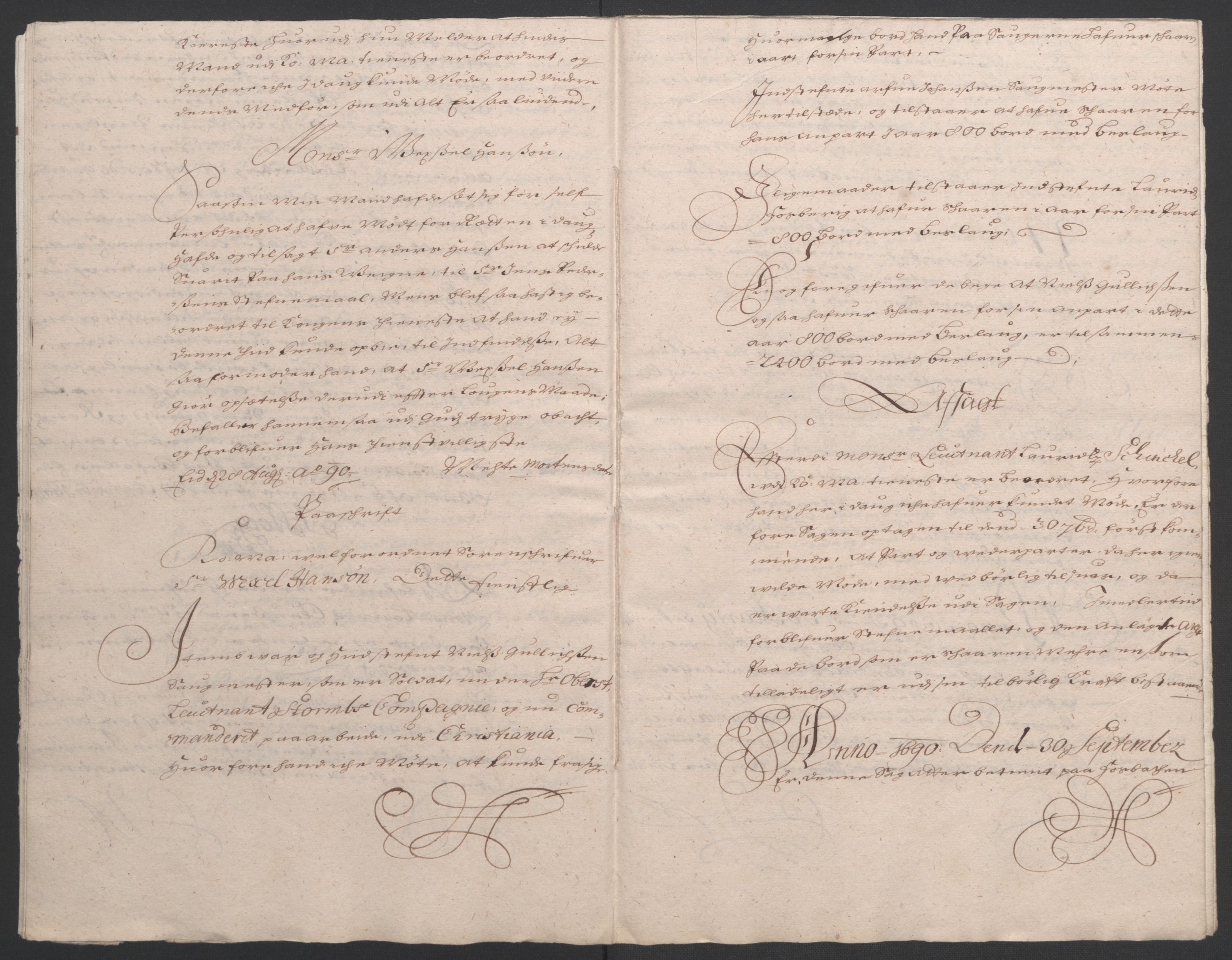 Rentekammeret inntil 1814, Reviderte regnskaper, Fogderegnskap, AV/RA-EA-4092/R11/L0576: Fogderegnskap Nedre Romerike, 1682-1691, p. 237