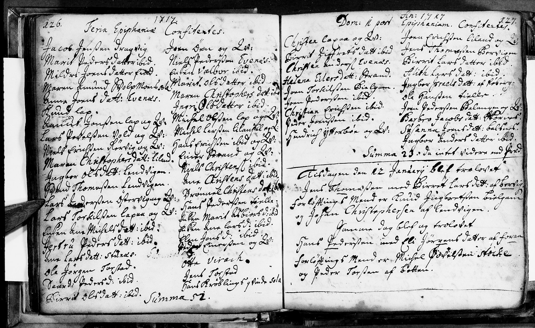 Ministerialprotokoller, klokkerbøker og fødselsregistre - Nordland, SAT/A-1459/863/L0890: Parish register (official) no. 863A02, 1714-1732, p. 126-127