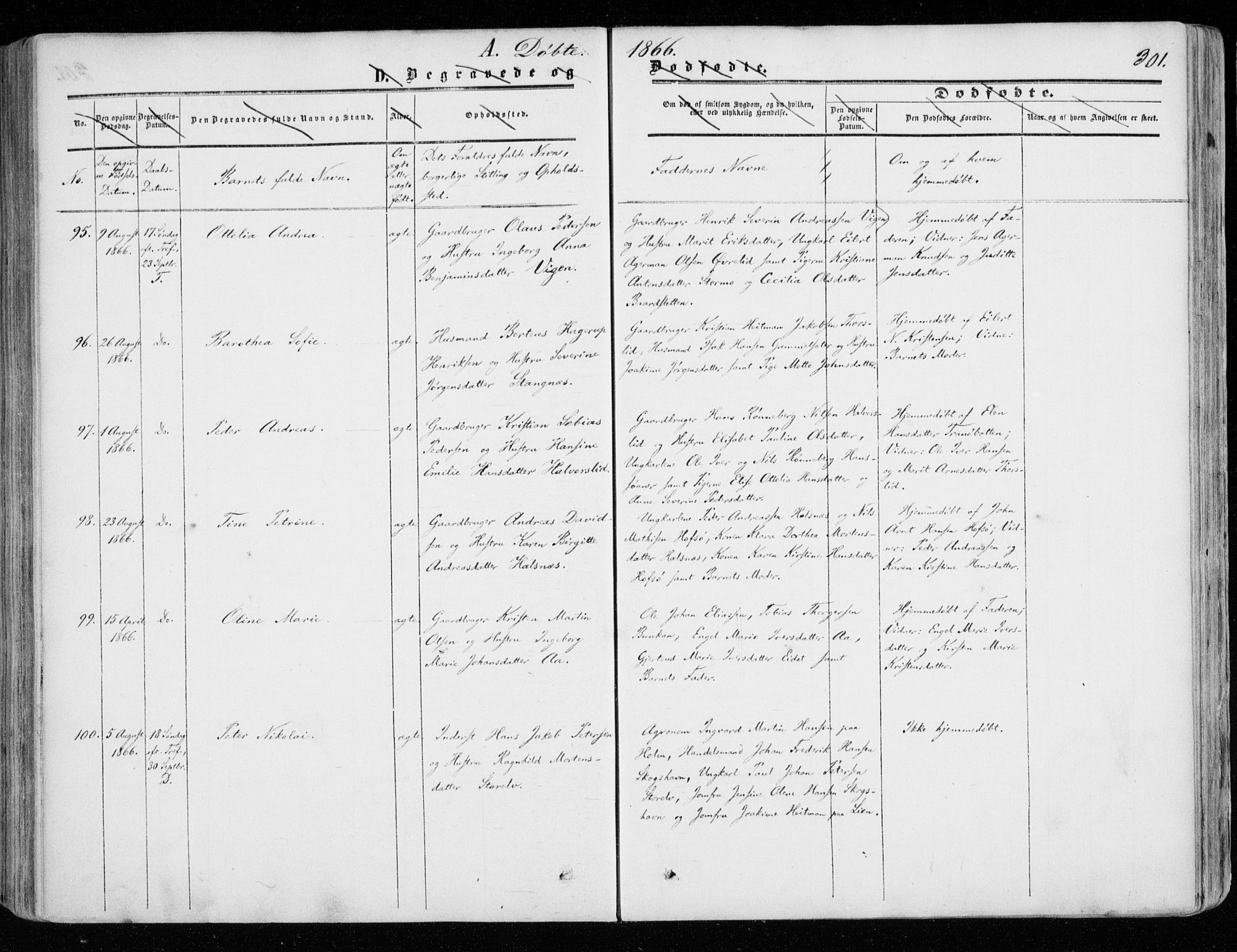 Tranøy sokneprestkontor, AV/SATØ-S-1313/I/Ia/Iaa/L0007kirke: Parish register (official) no. 7, 1856-1866, p. 301