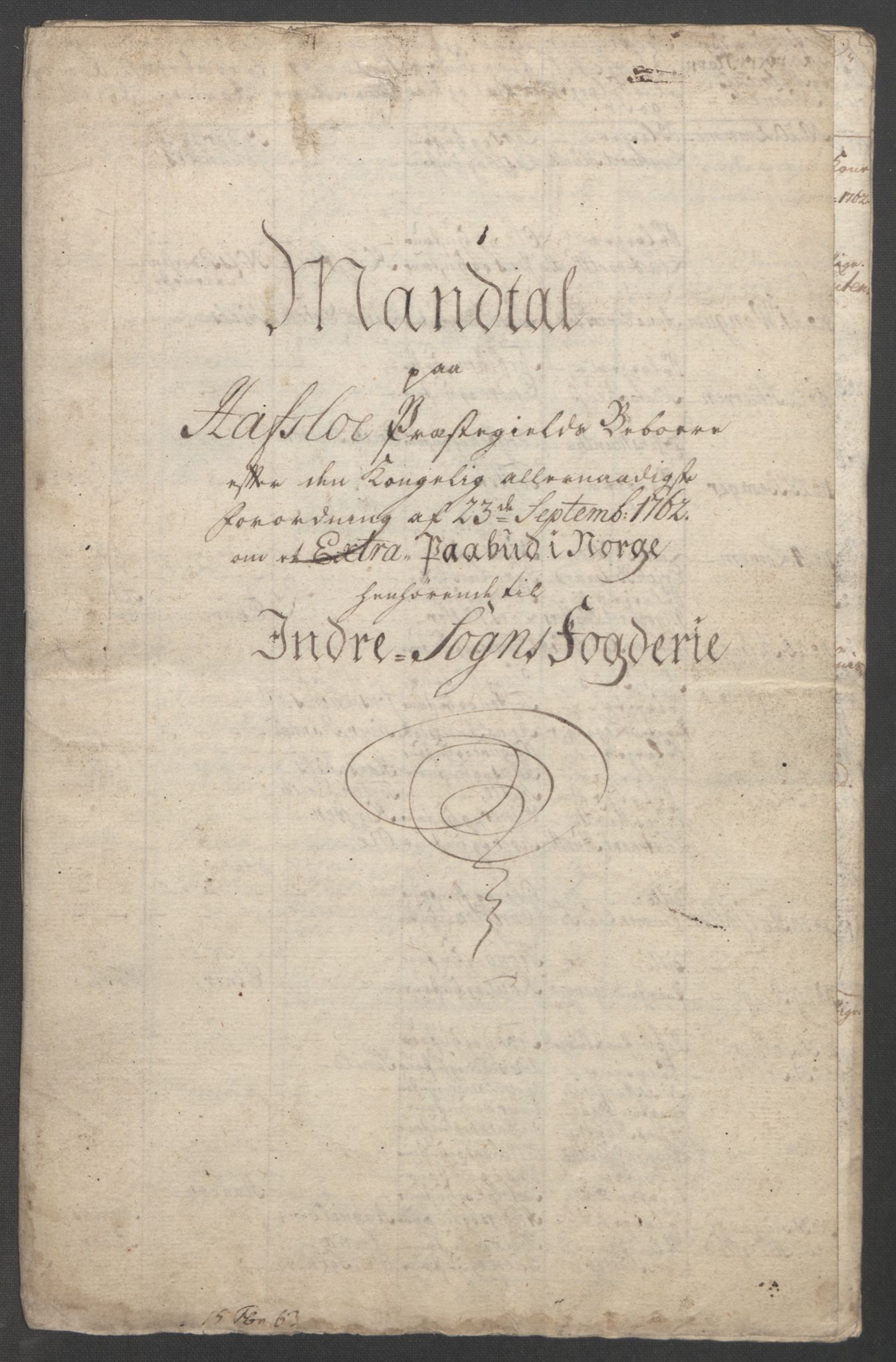Rentekammeret inntil 1814, Reviderte regnskaper, Fogderegnskap, RA/EA-4092/R52/L3418: Ekstraskatten Sogn, 1762-1769, p. 74