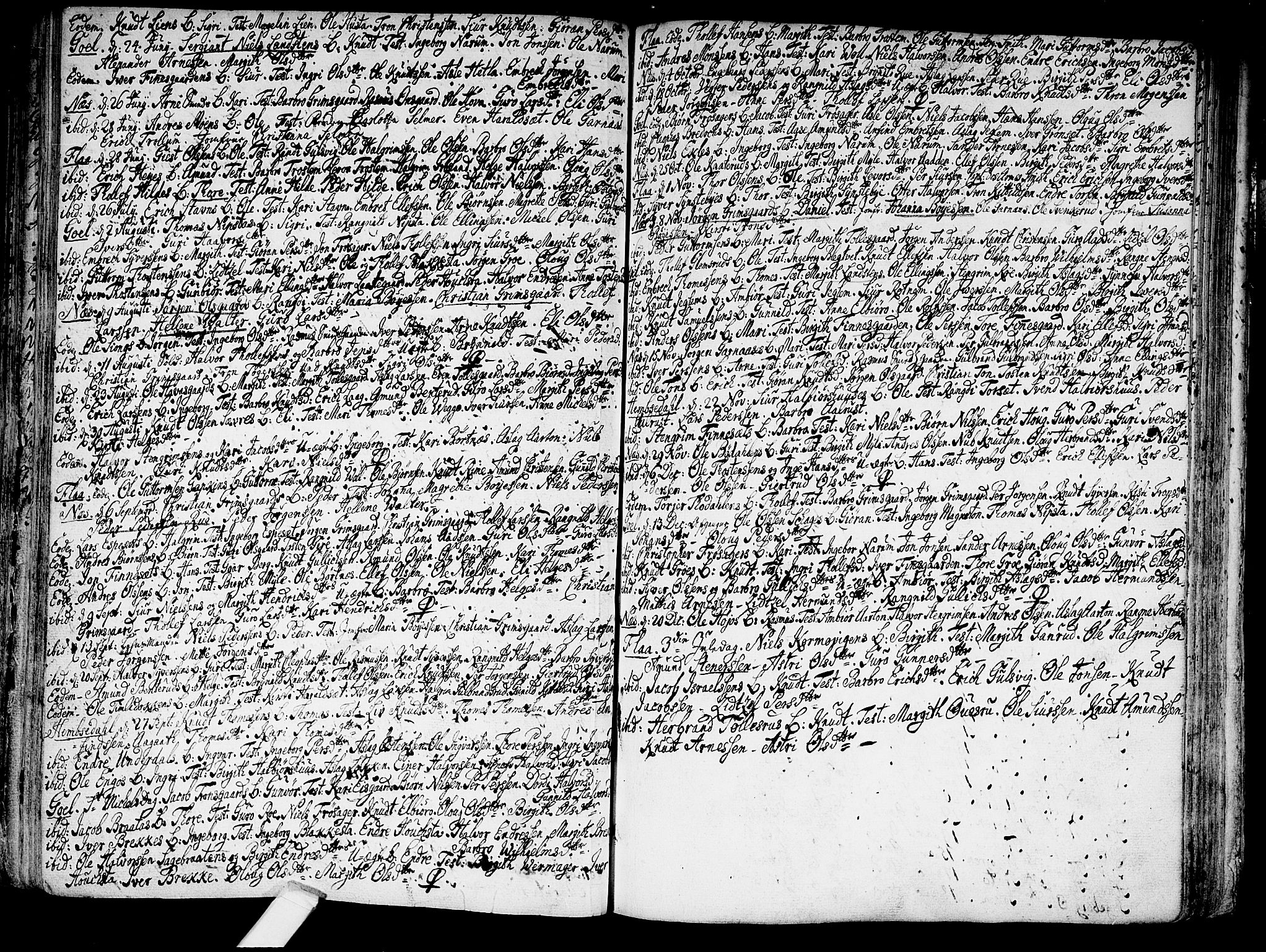 Nes kirkebøker, AV/SAKO-A-236/F/Fa/L0002: Parish register (official) no. 2, 1707-1759, p. 148