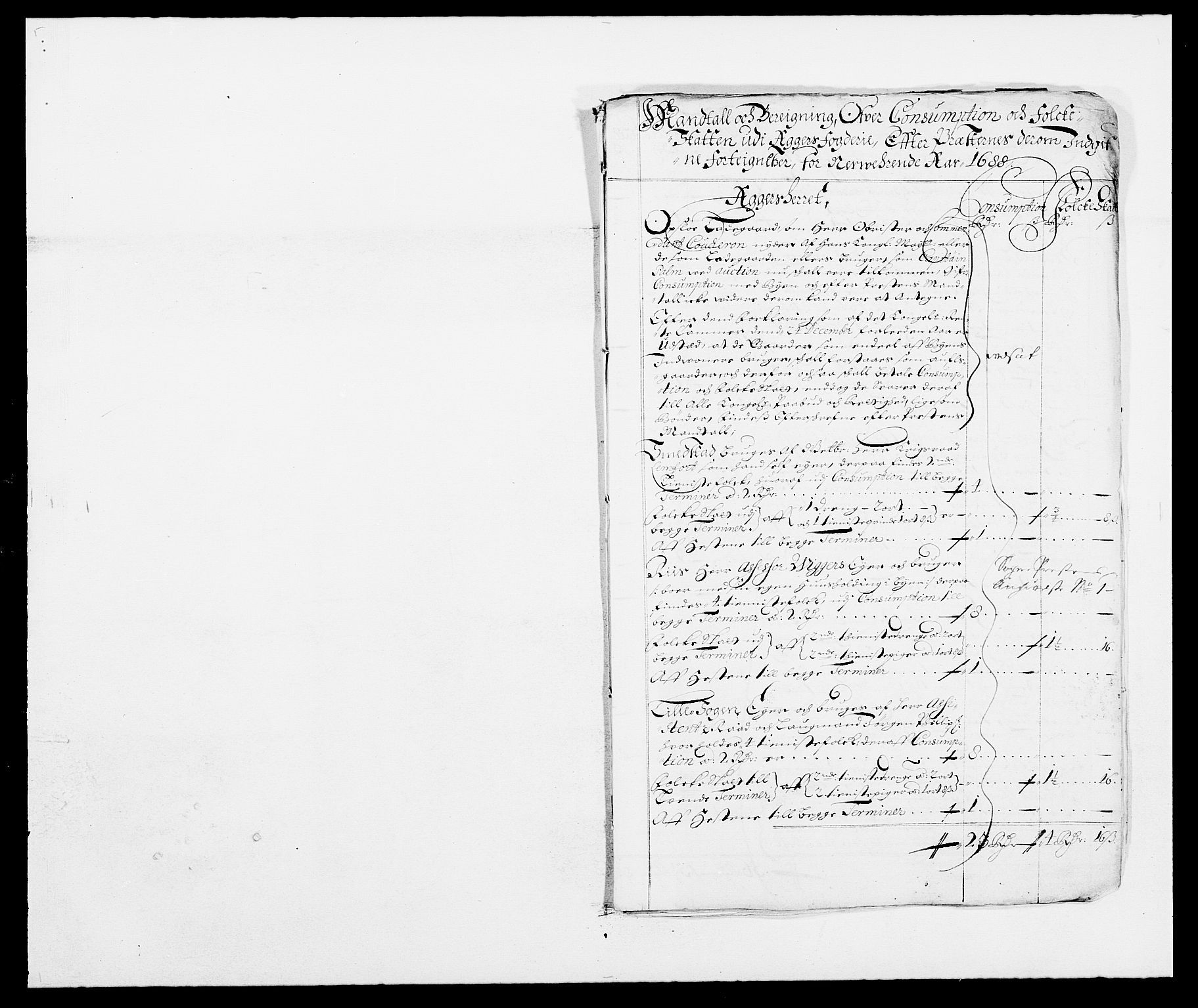 Rentekammeret inntil 1814, Reviderte regnskaper, Fogderegnskap, RA/EA-4092/R08/L0422: Fogderegnskap Aker, 1684-1686, p. 352
