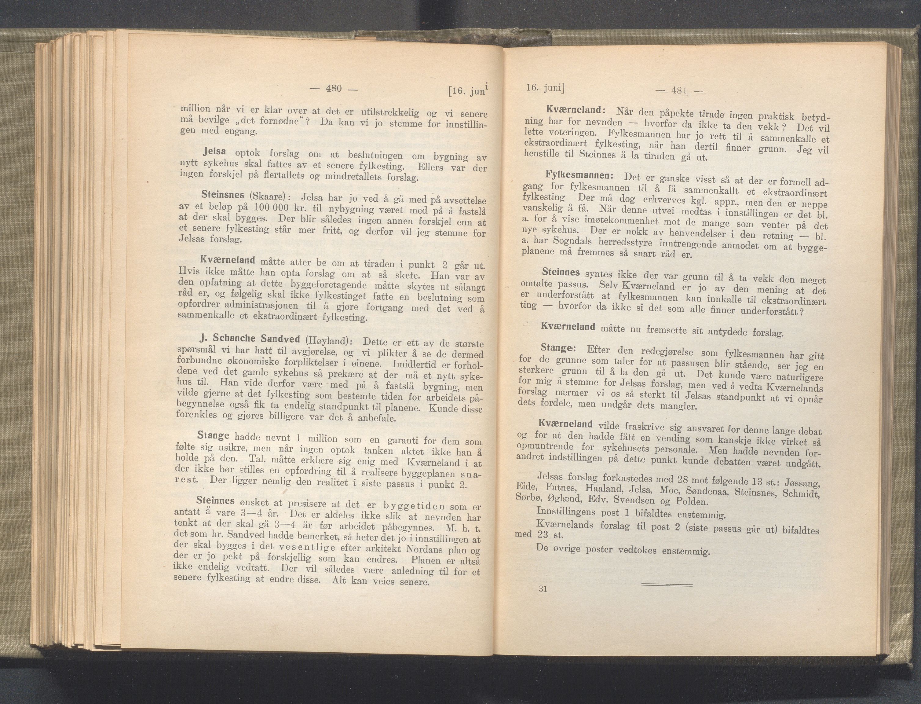 Rogaland fylkeskommune - Fylkesrådmannen , IKAR/A-900/A/Aa/Aaa/L0040: Møtebok , 1921, p. 480-481