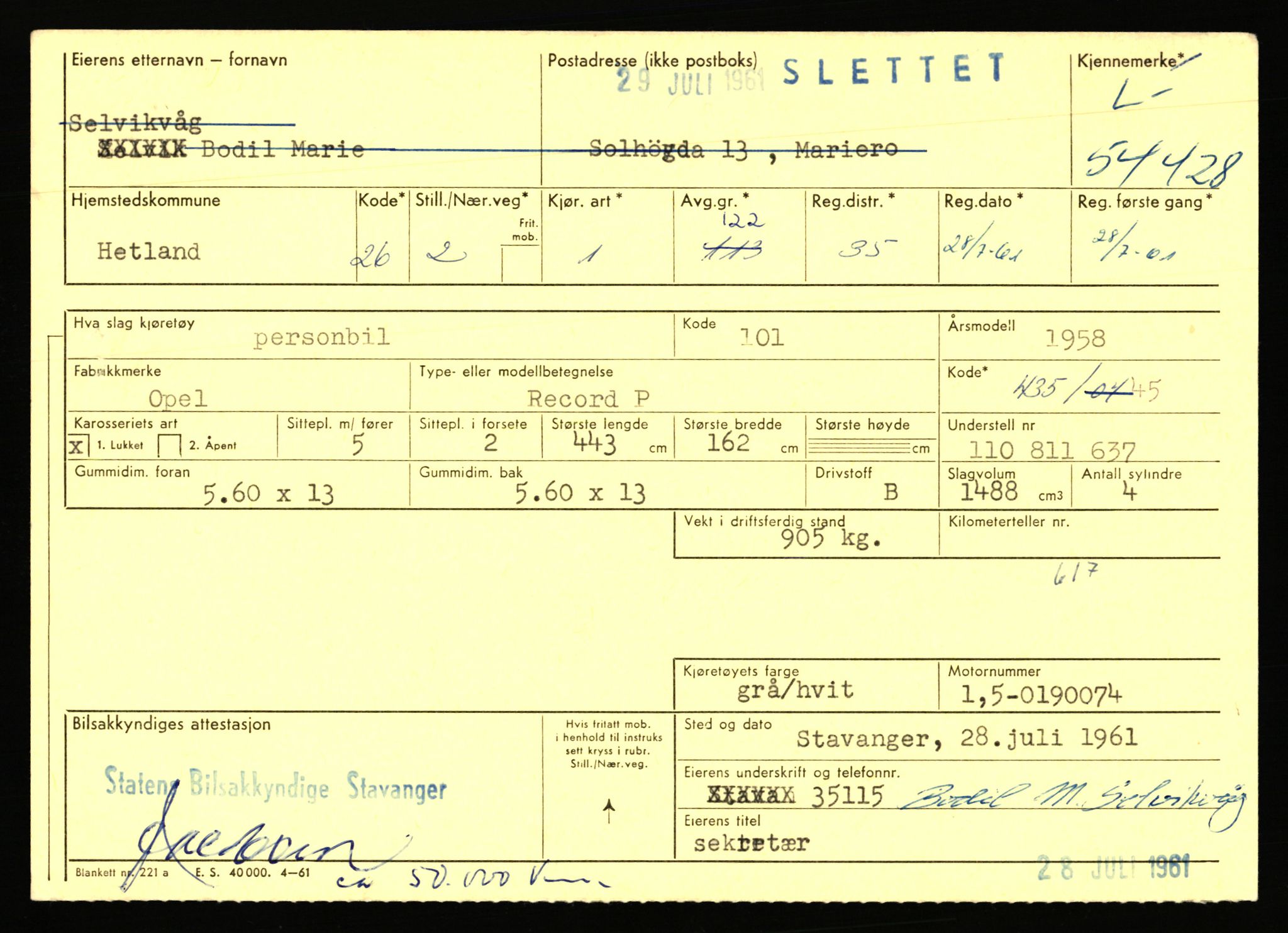 Stavanger trafikkstasjon, AV/SAST-A-101942/0/F/L0054: L-54200 - L-55699, 1930-1971, p. 471