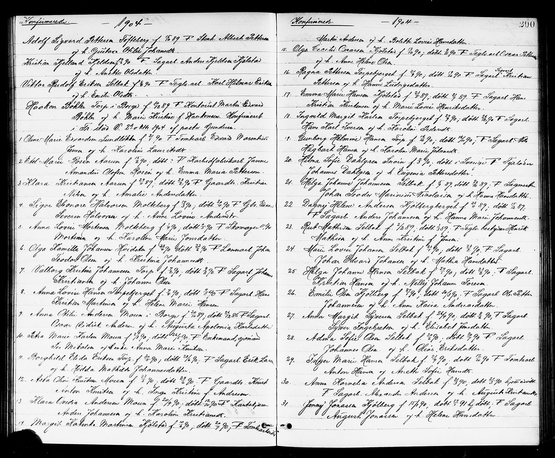 Borge prestekontor Kirkebøker, SAO/A-10903/G/Ga/L0002: Parish register (copy) no. I 2, 1875-1923, p. 200