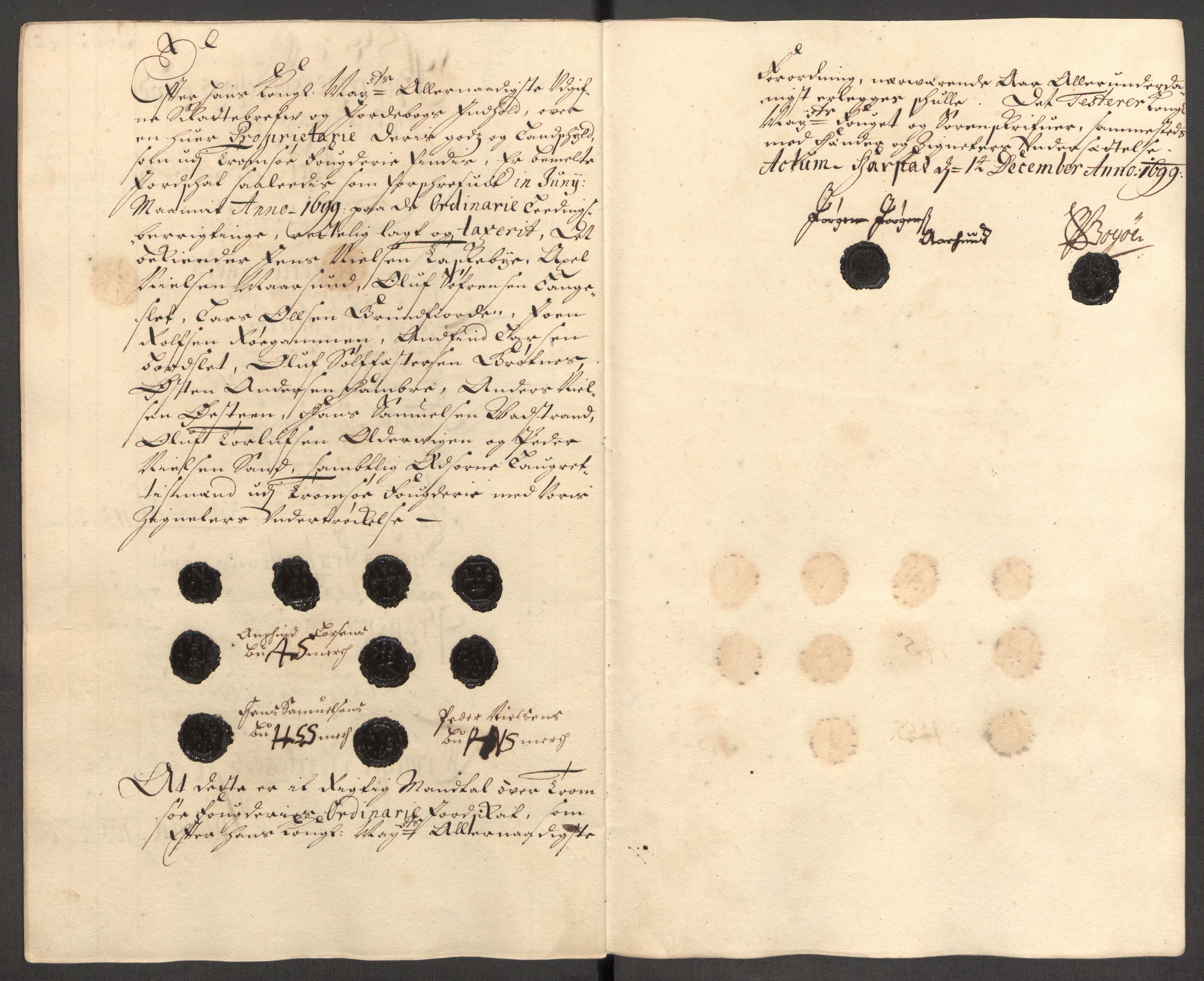 Rentekammeret inntil 1814, Reviderte regnskaper, Fogderegnskap, AV/RA-EA-4092/R68/L4754: Fogderegnskap Senja og Troms, 1697-1699, p. 317