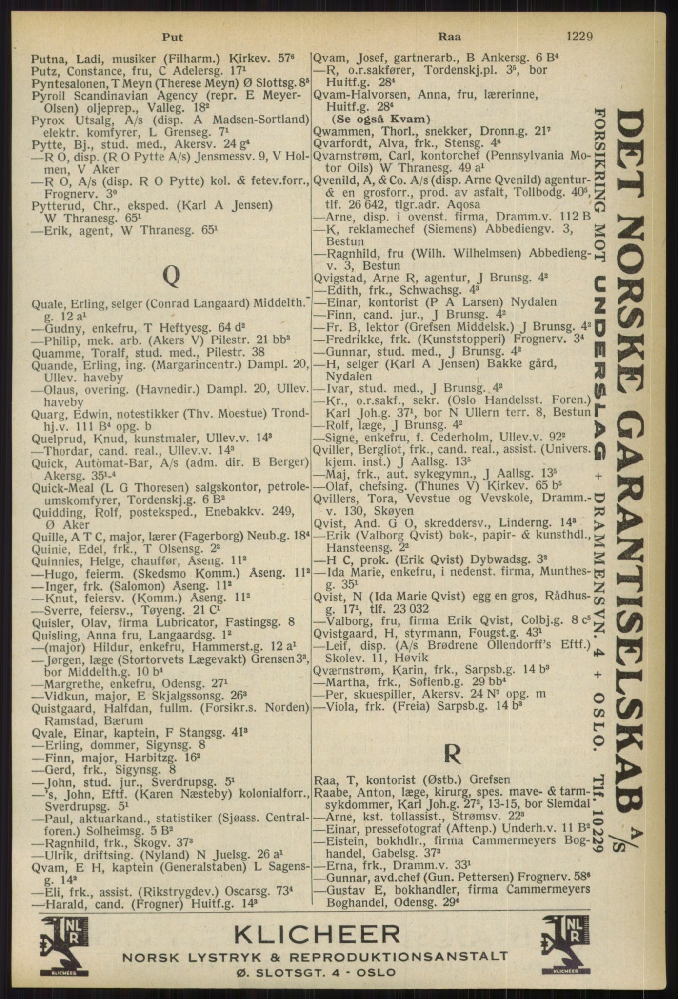 Kristiania/Oslo adressebok, PUBL/-, 1936, p. 1229