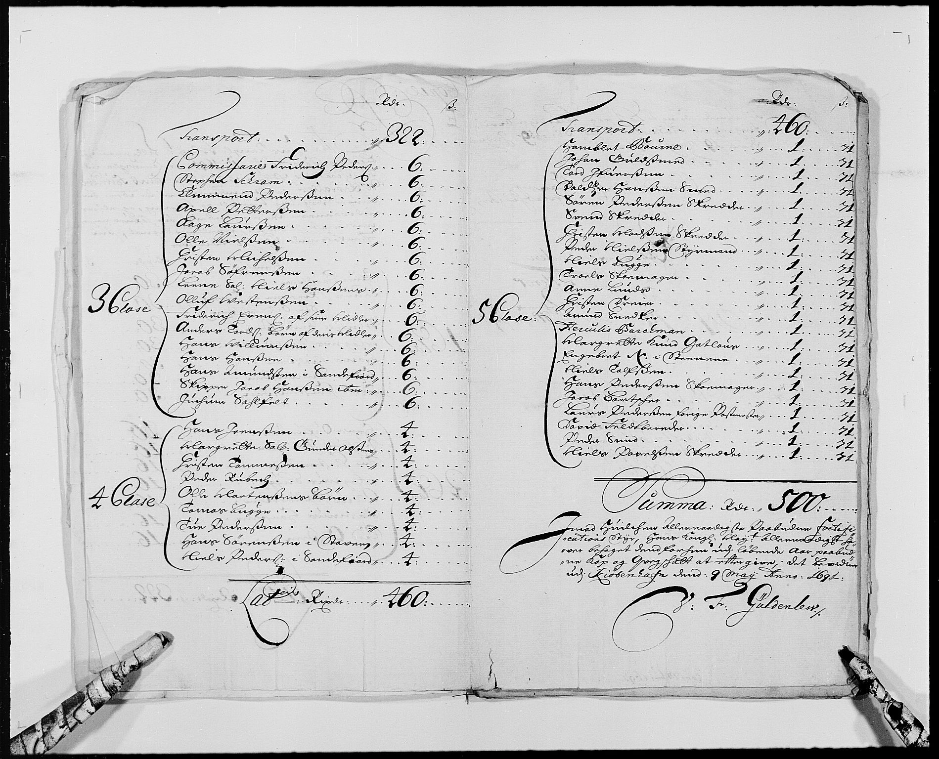 Rentekammeret inntil 1814, Reviderte regnskaper, Byregnskaper, AV/RA-EA-4066/R/Ri/L0177: [I1] Kontribusjonsregnskap, 1675-1689, p. 423