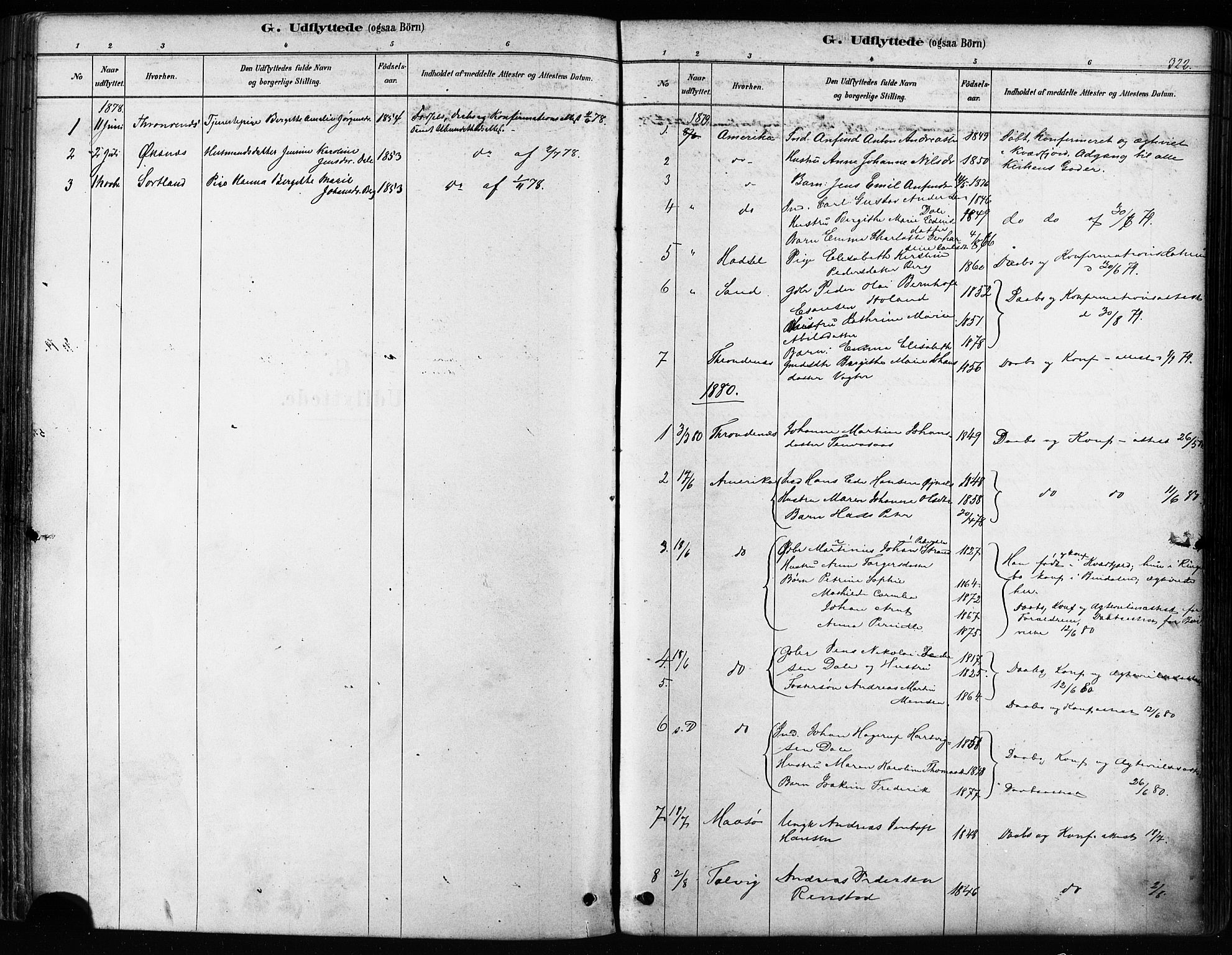 Kvæfjord sokneprestkontor, SATØ/S-1323/G/Ga/Gaa/L0005kirke: Parish register (official) no. 5, 1878-1894, p. 322