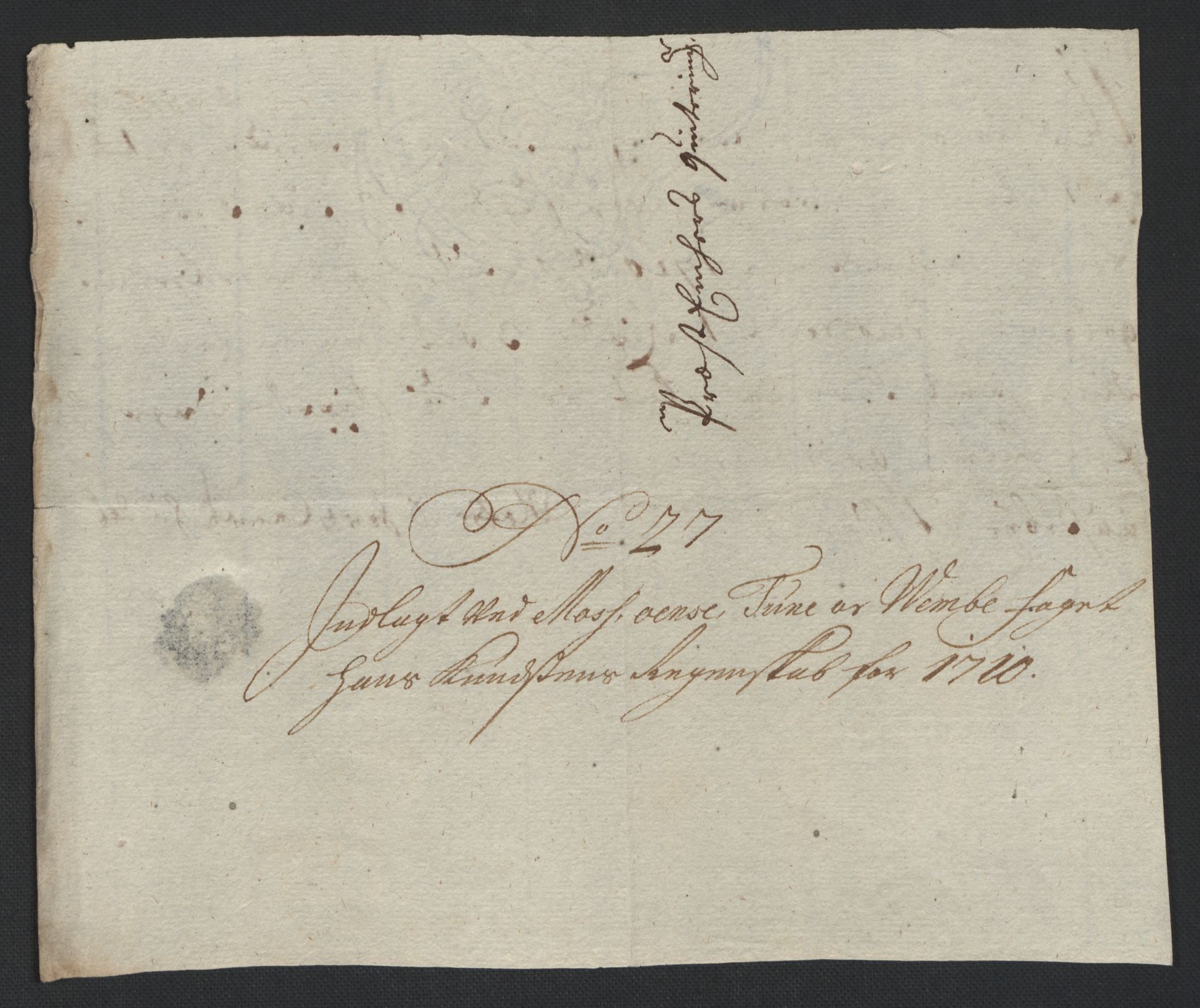 Rentekammeret inntil 1814, Reviderte regnskaper, Fogderegnskap, AV/RA-EA-4092/R04/L0135: Fogderegnskap Moss, Onsøy, Tune, Veme og Åbygge, 1709-1710, p. 414