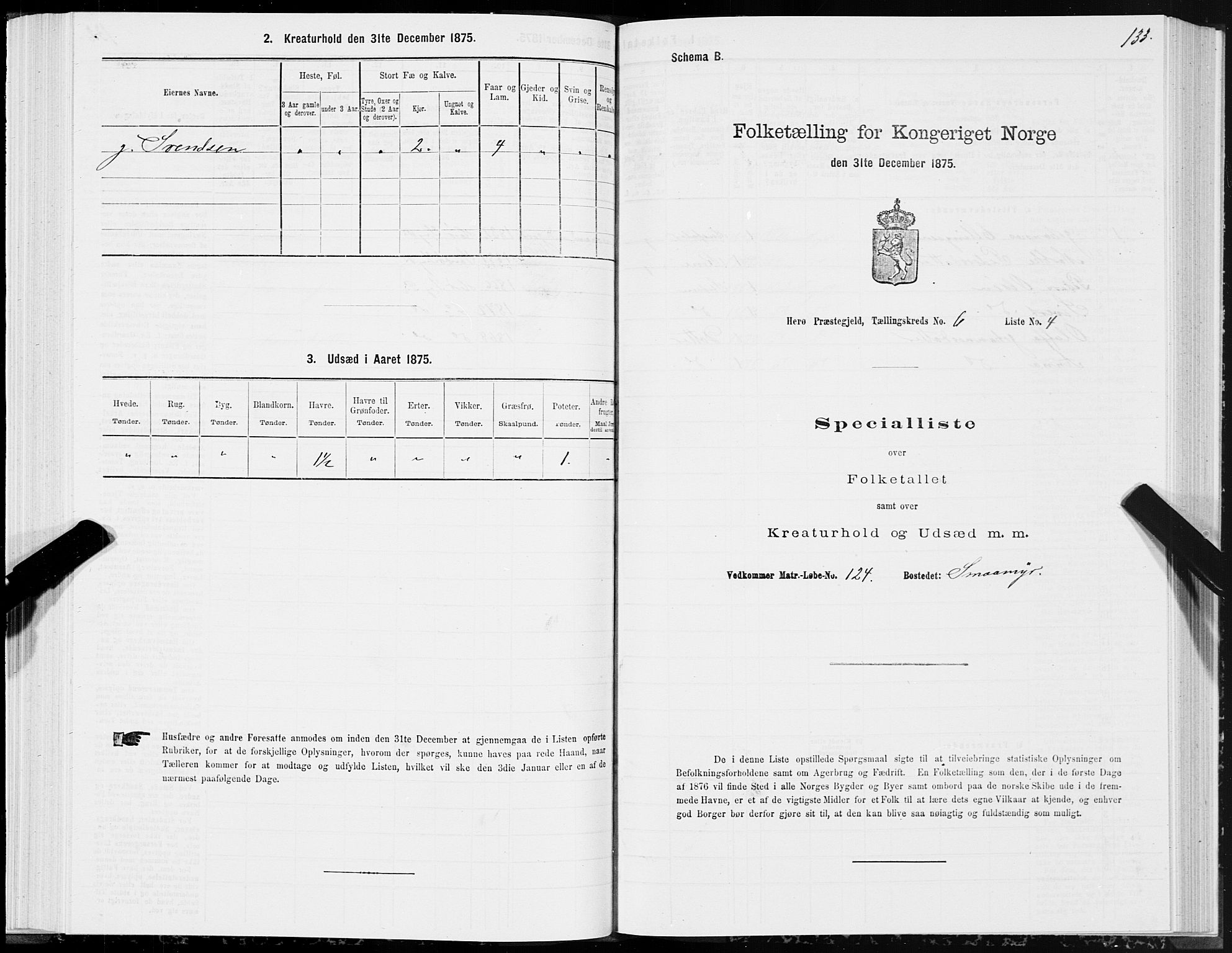 SAT, 1875 census for 1515P Herøy, 1875, p. 3133