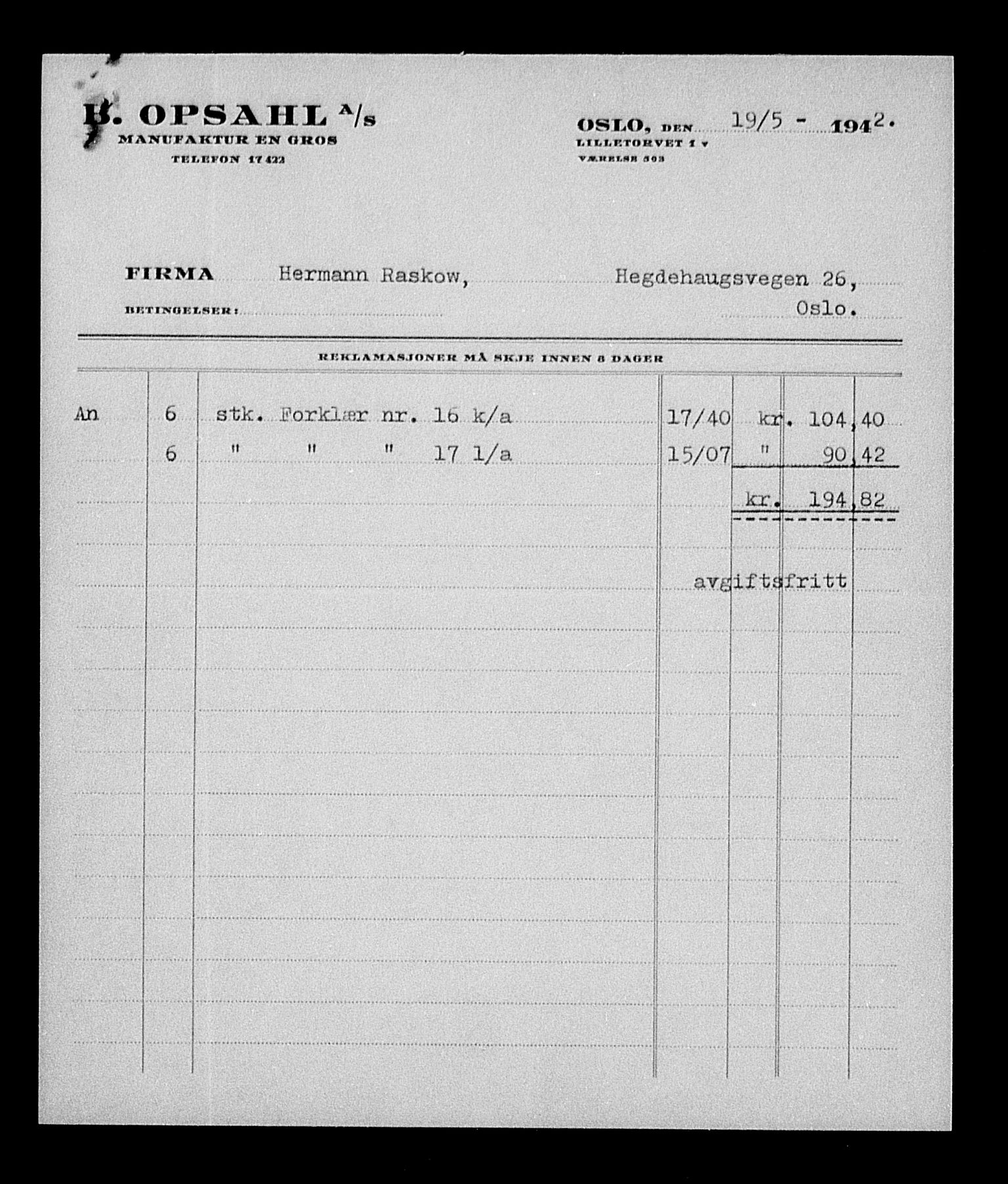 Justisdepartementet, Tilbakeføringskontoret for inndratte formuer, AV/RA-S-1564/H/Hc/Hcc/L0972: --, 1945-1947, p. 69