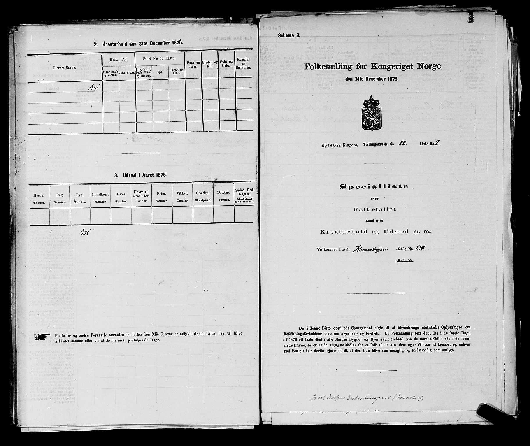 SAKO, 1875 census for 0801P Kragerø, 1875, p. 469